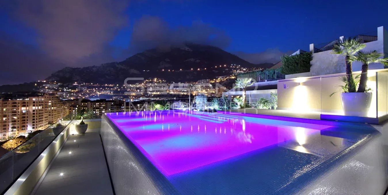 Appartamento in vendita Monaco Attico 5 locali piscina privata