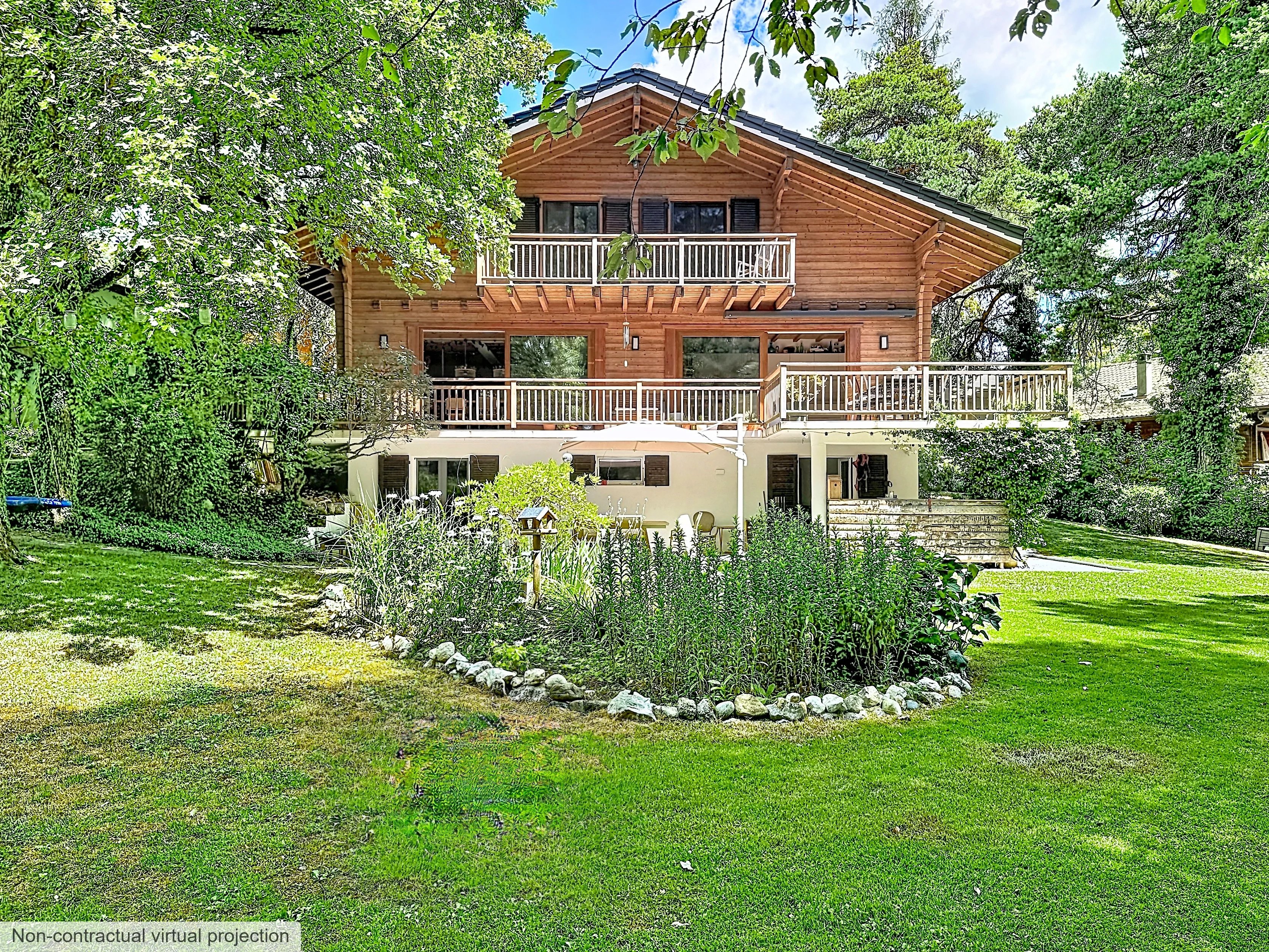 Magnifique villa rénovée avec jardin paysager