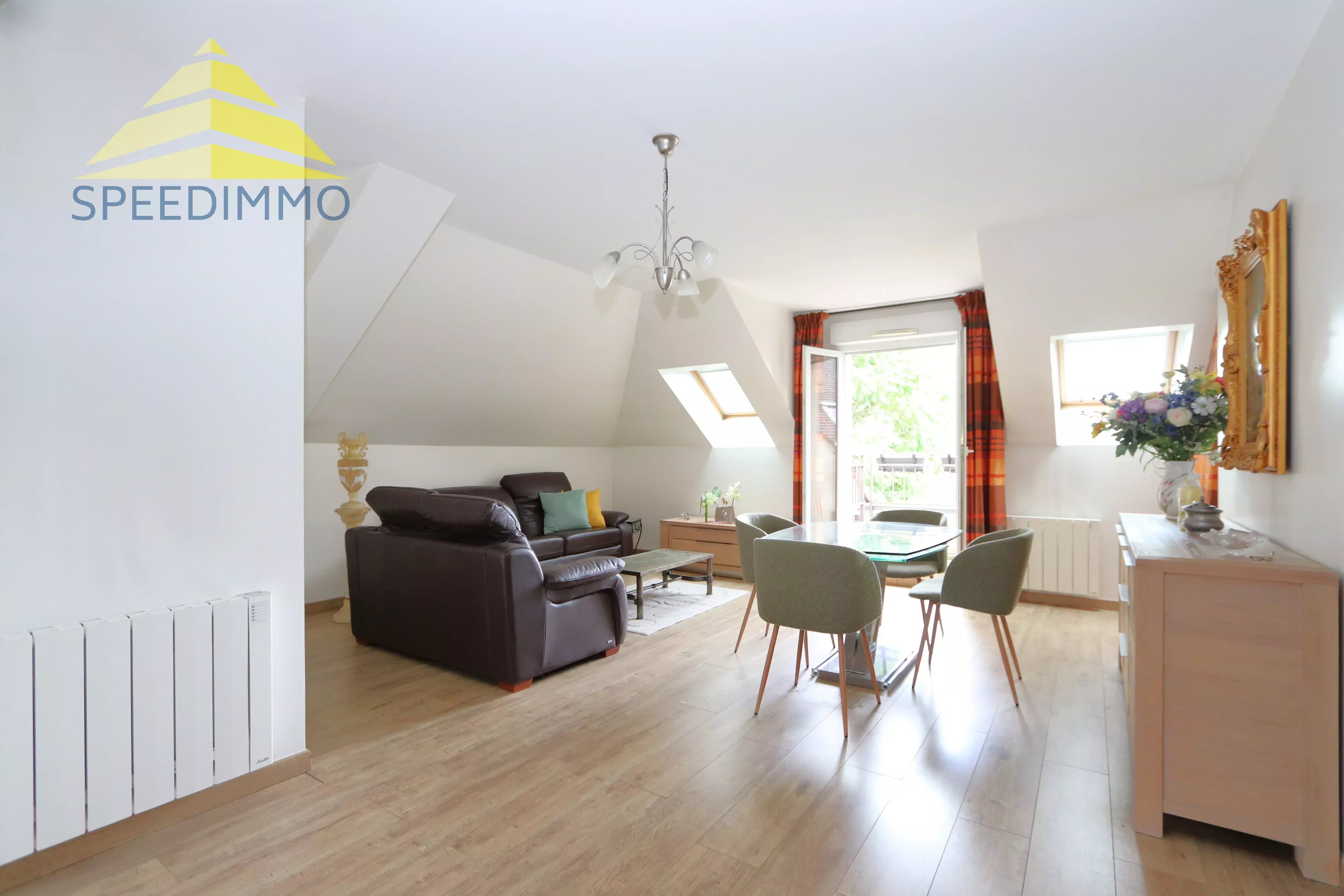 Appartement avec  ascenseur au dernier étage