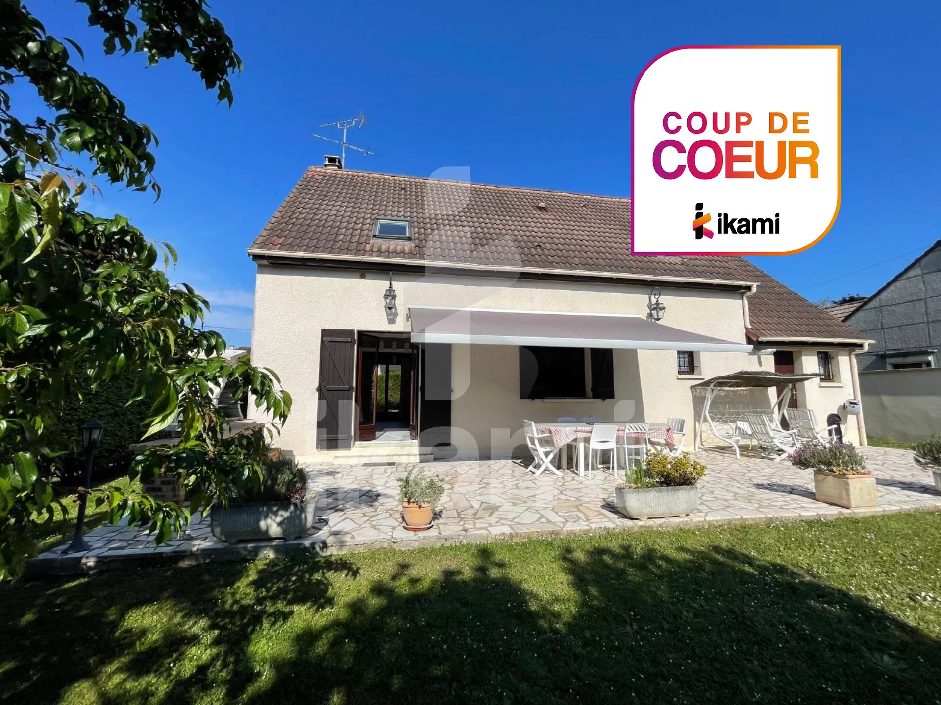 Maison de 120 m2  6 pièces avec jardin -  PUISEAUX
