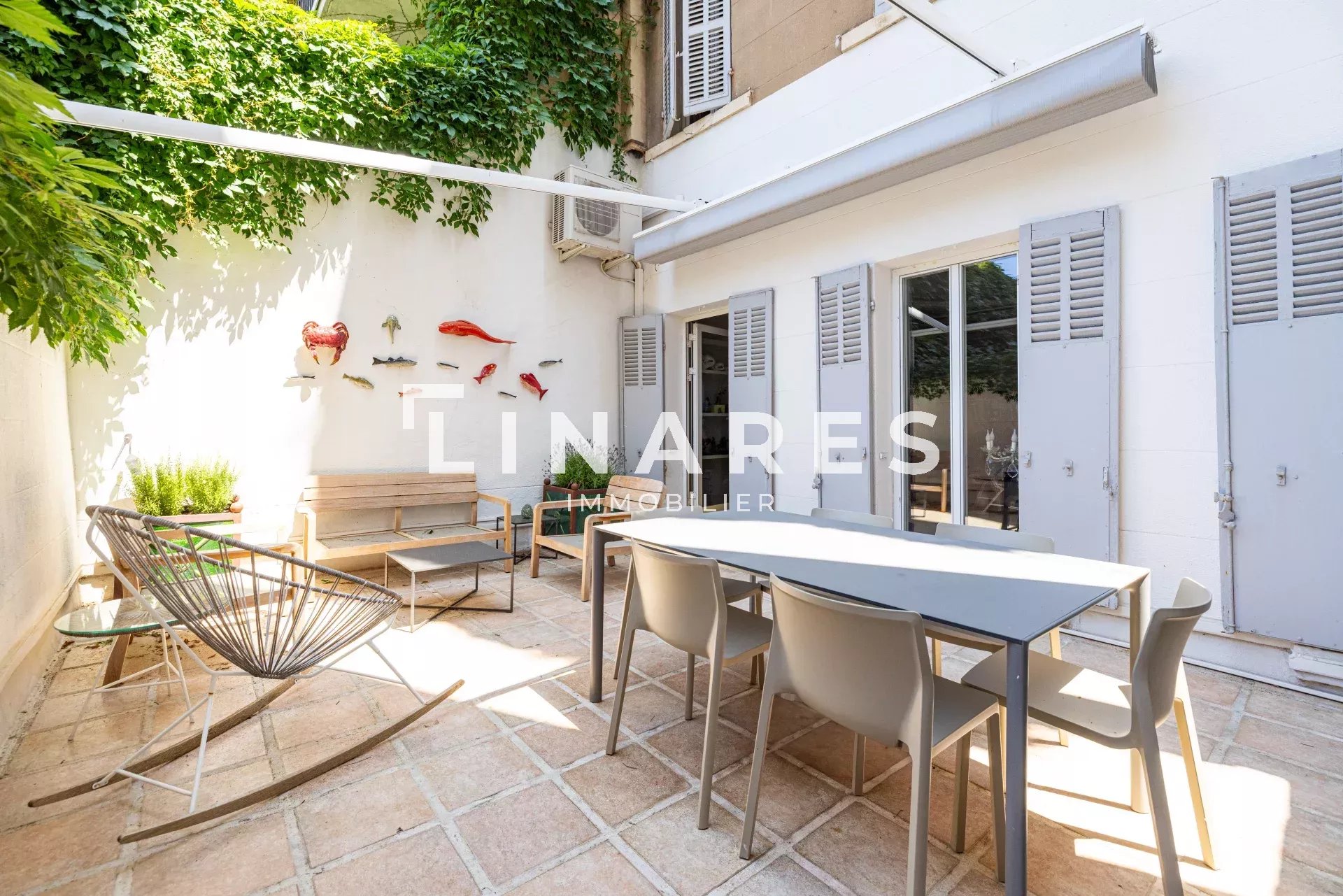 L'INATTENDU - Appartement triplex T7 de 250m2 - Terrasse 28m² - 13006 Préfecture