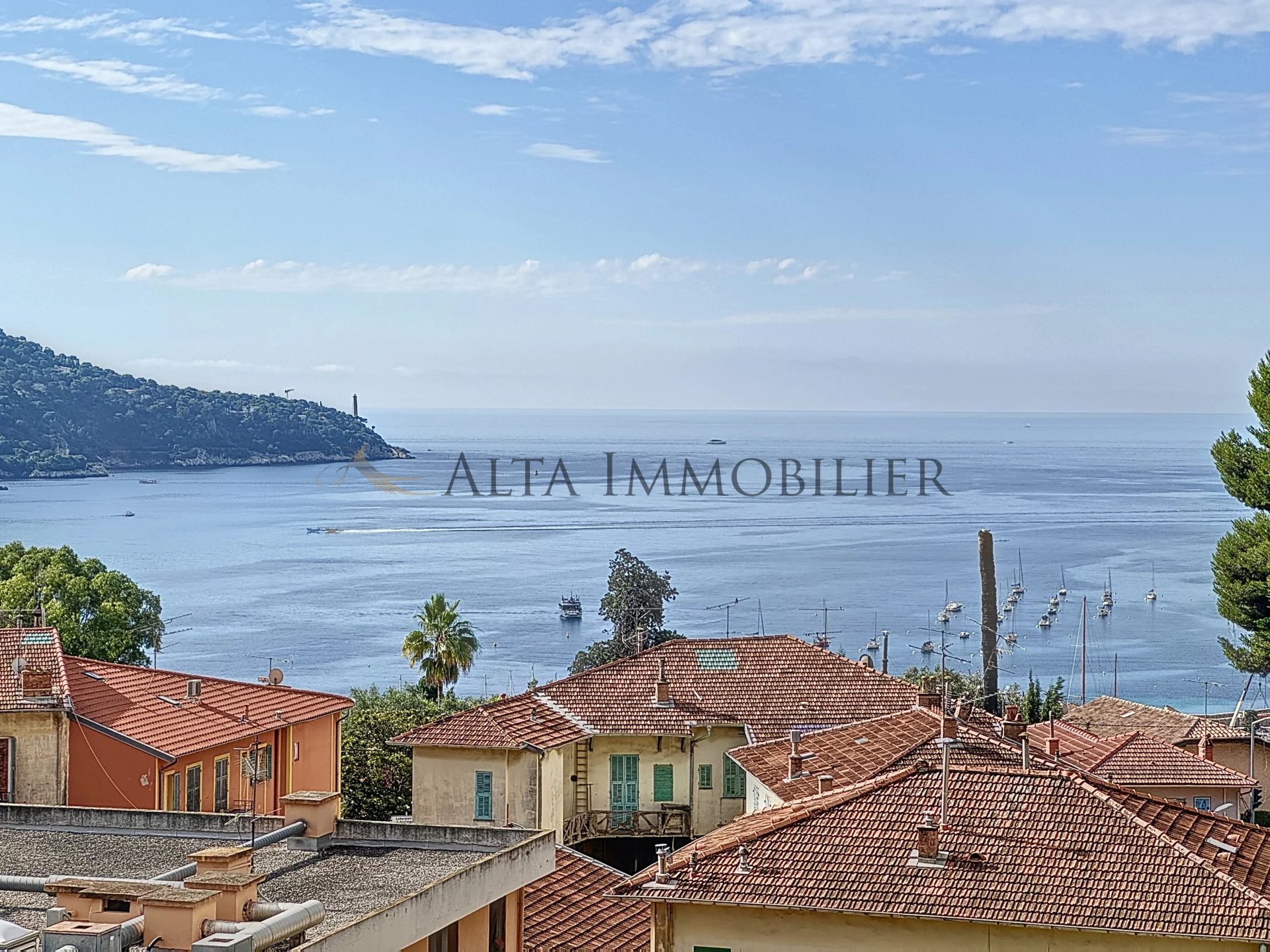 Appartement 4 pièces vue mer Villefranche sur Mer