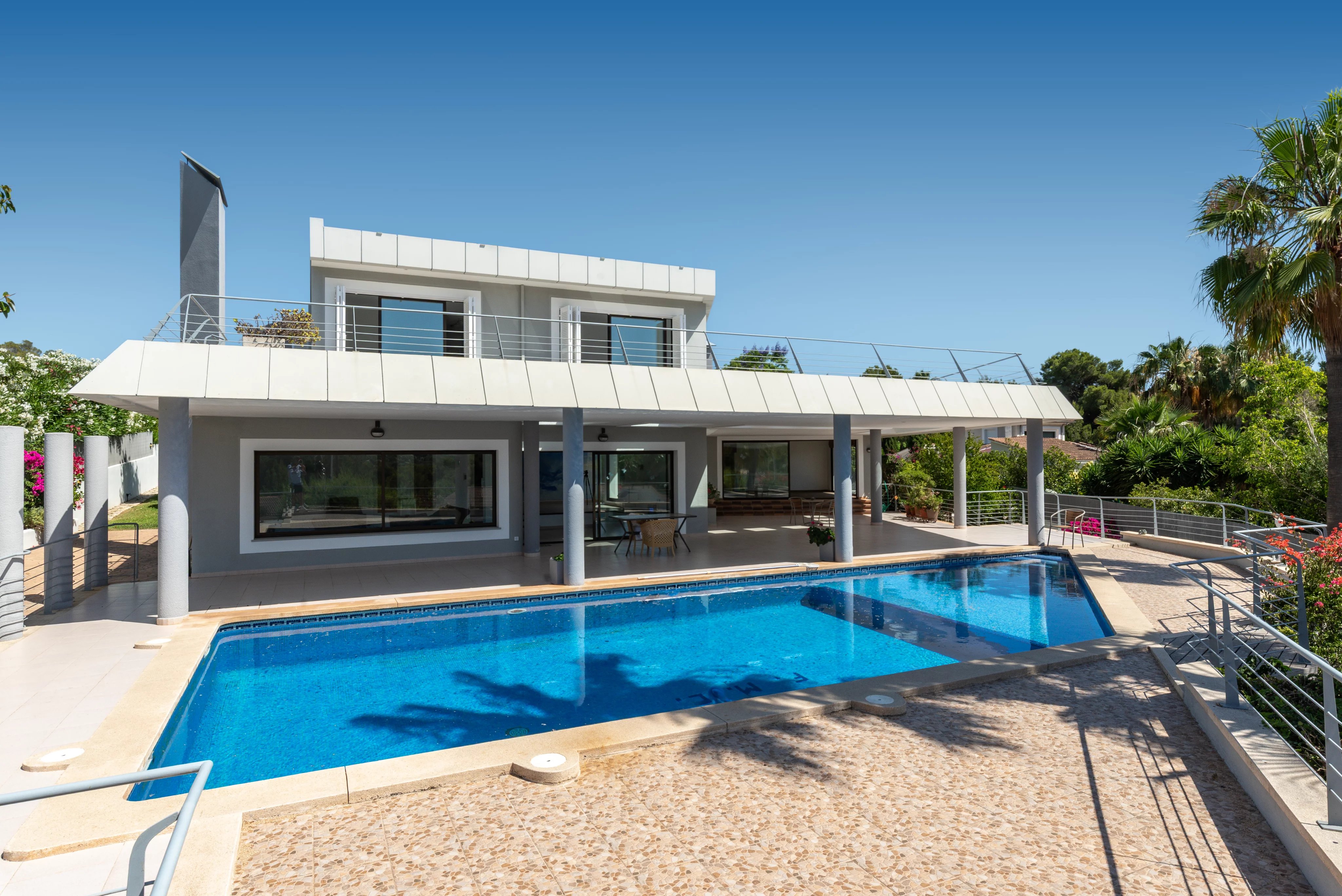 Villa with original architecture