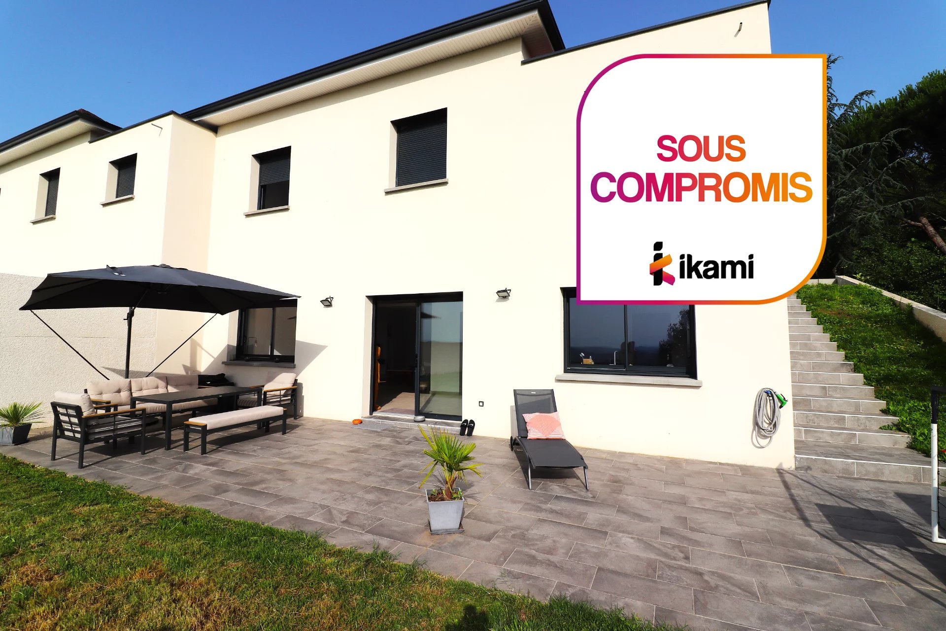 Annonay en exclusivité, villa 3 chambres avec garage et jard