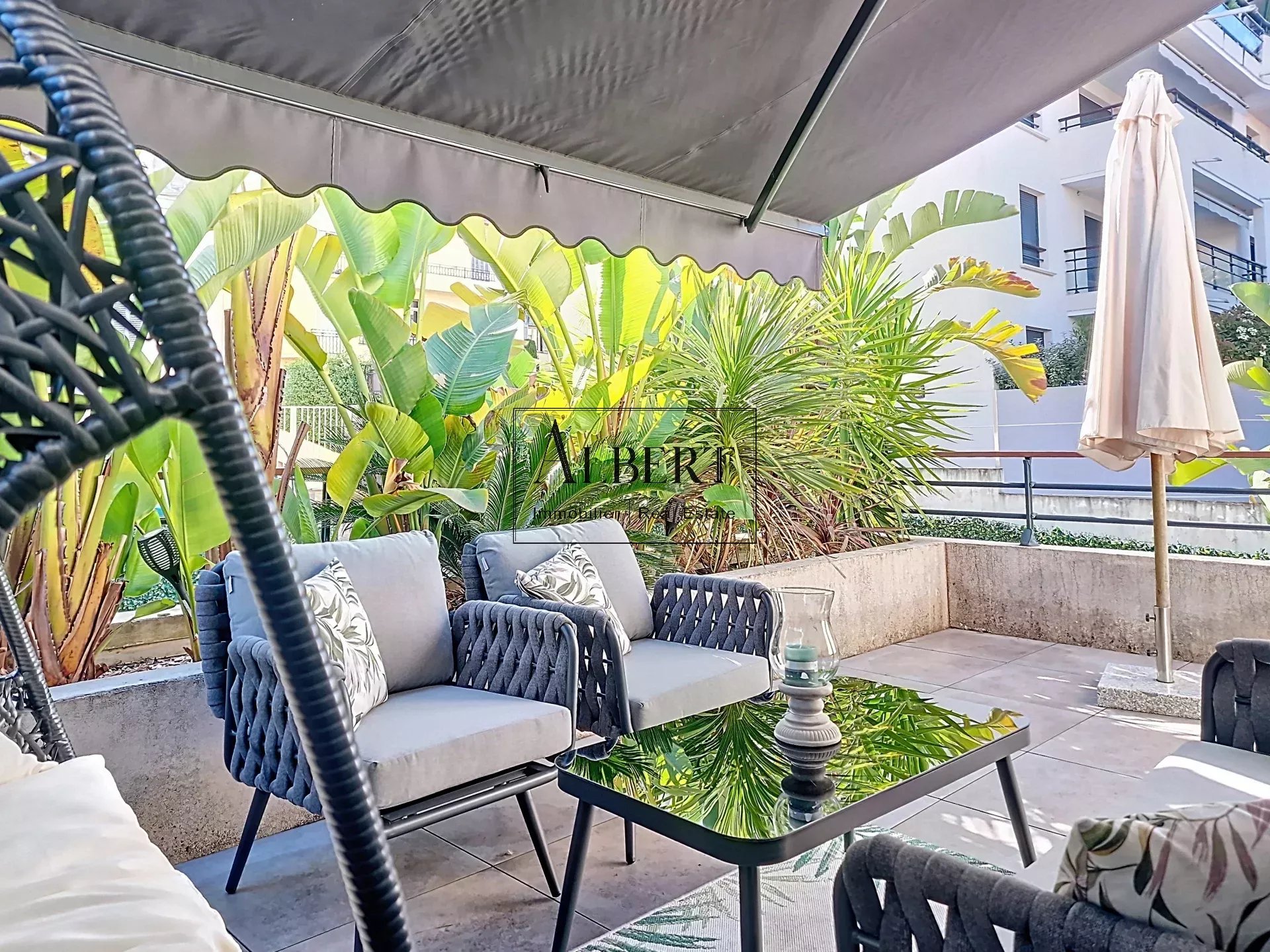 CANNES MONTFLEURY/BASSE CALIFORNIE 2P RESIDENCE NEUVE GRANDE TERRASSE