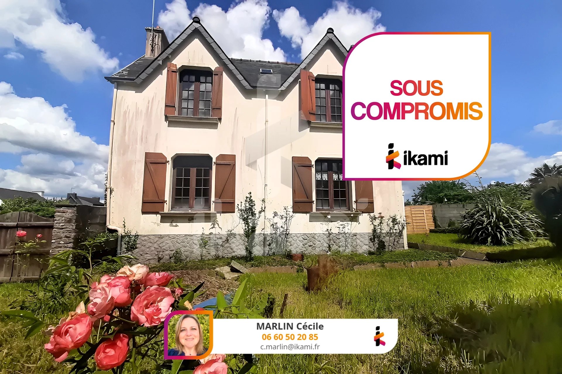 Pont-Aven - Maison en pierres des Années 30 à rénover