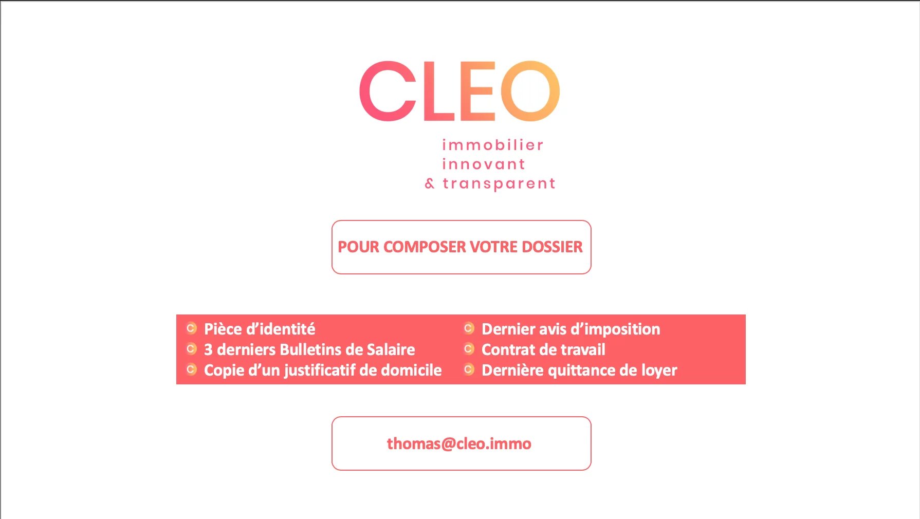 Agence immobilière de 