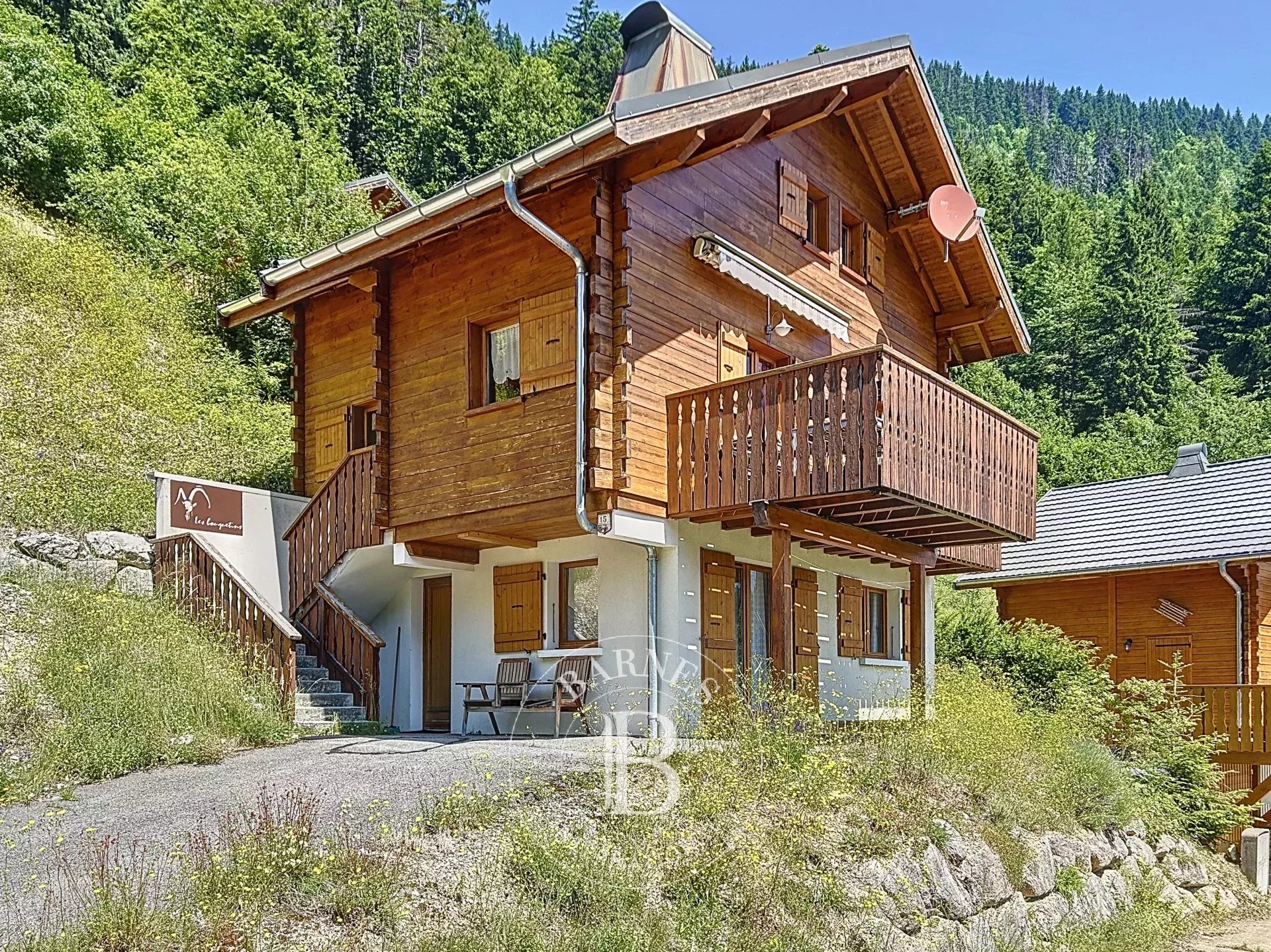 Photo of Chalet Le Biot – Col du Corbier – 103 sqm – 3 bedrooms + independent studio with panoramic view