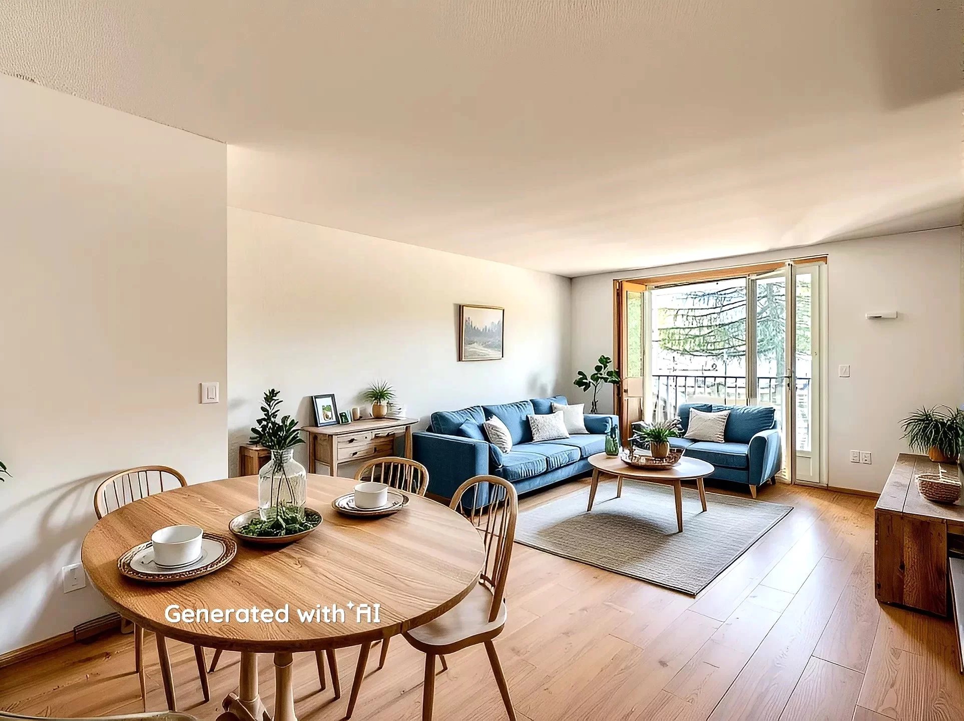 Twee-kamerappartement met eigen parkeerplaats