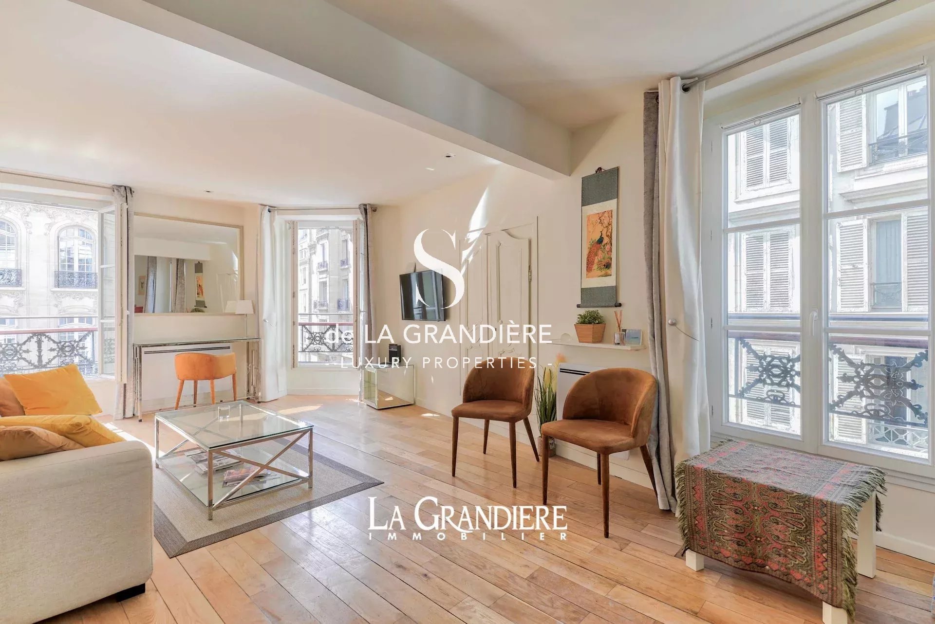 Appartement meublé, 2 pièces, 48m2 très ensoleillé -