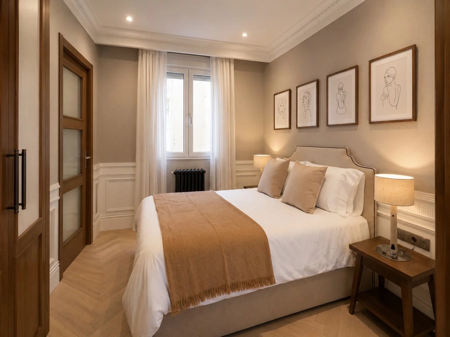 Luminosité, espace et interiorisme classique dans le quartier de Salamanca