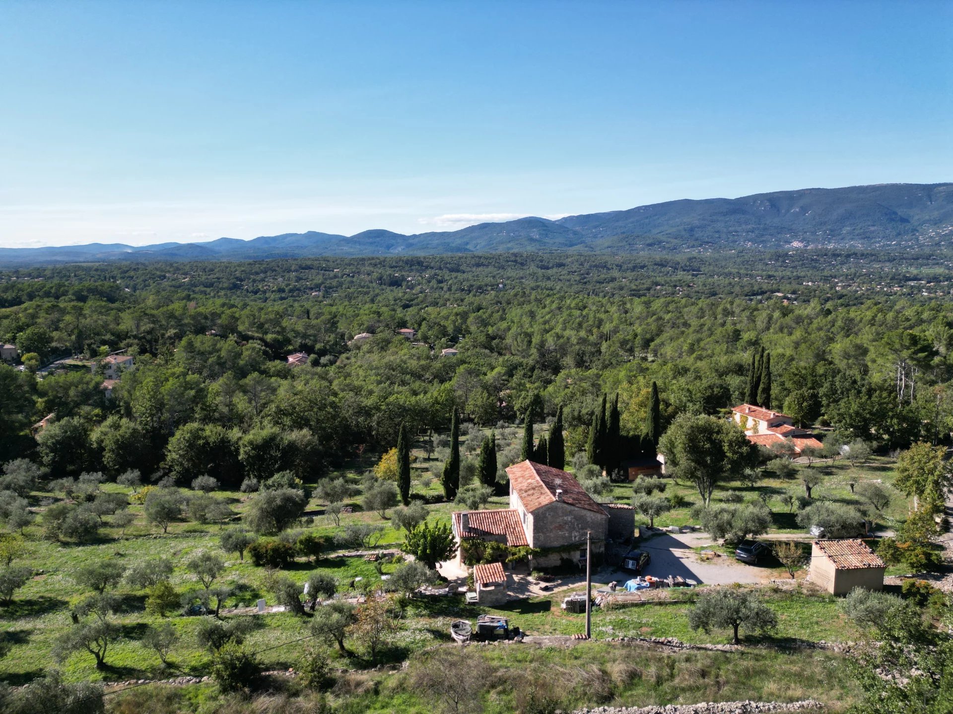 Old stone mas with amazing panoramic view - FAYENCE