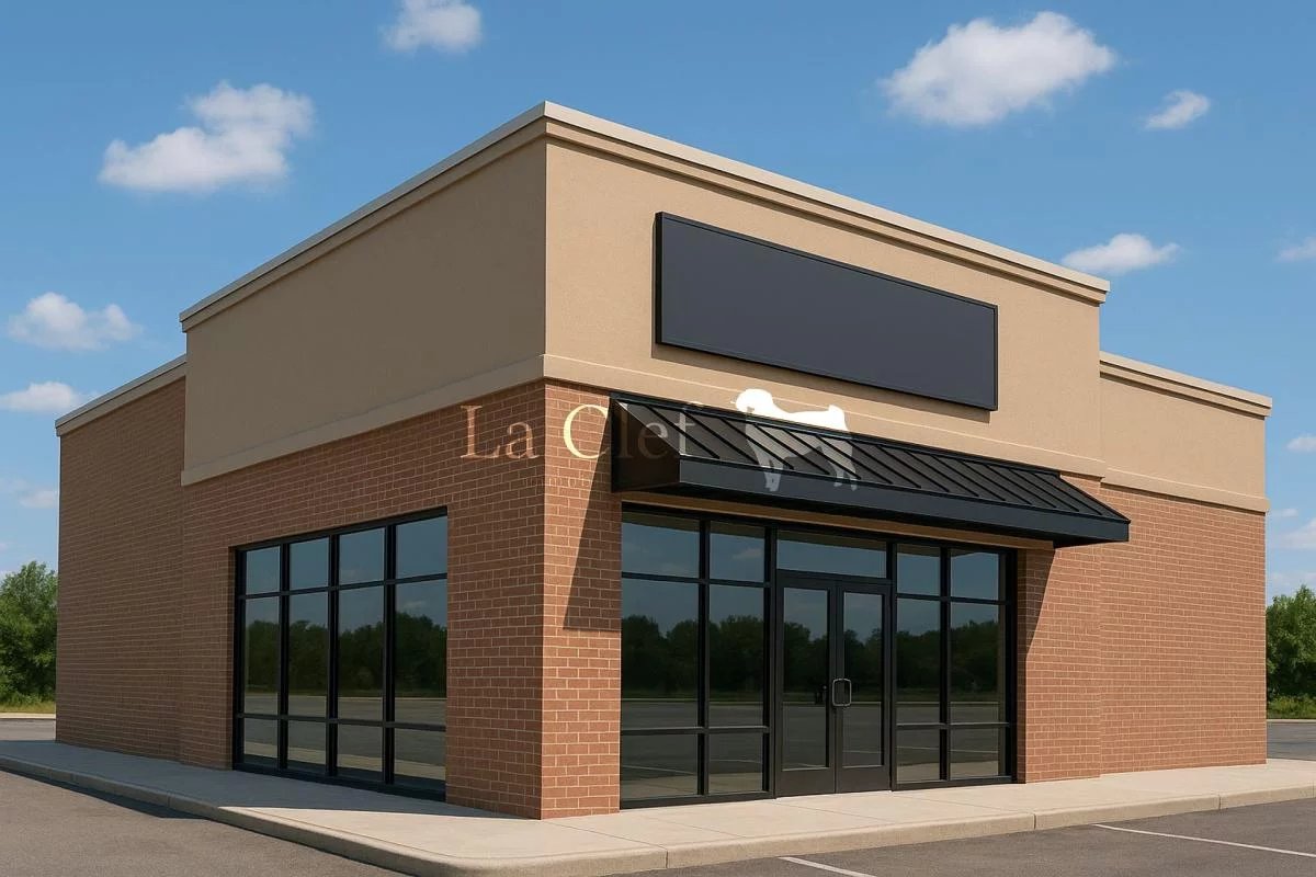 LA TESTE DE BUCH LOCAL COMMERCIAL A VENDRE DE 175 M² AVEC GARAGE ET APPARTEMENT Idéal Investisseur (locataire en place)