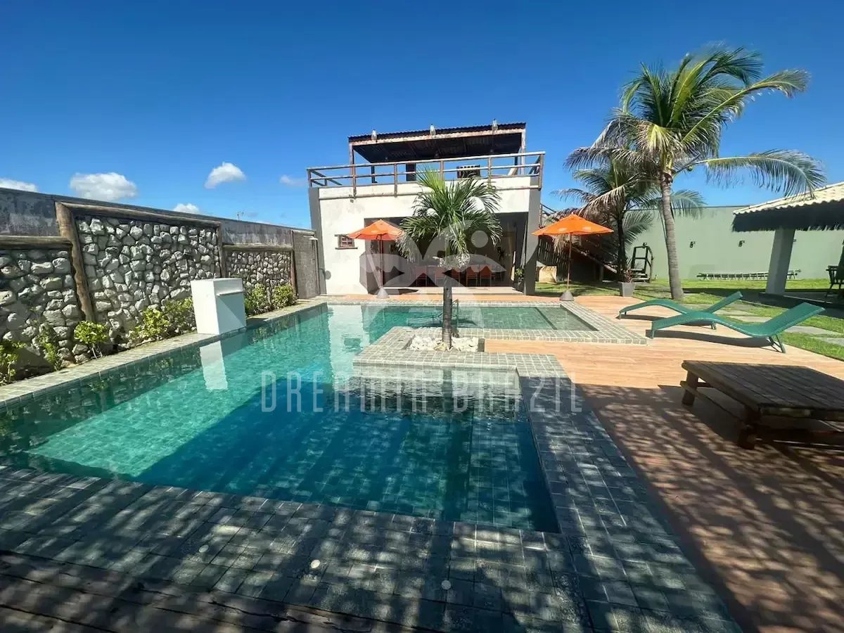 House with pool in taíba