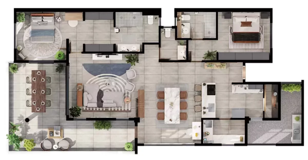 Luxury apartment for sale off-plan in Cascavelle, Flic en Flac - photo 6