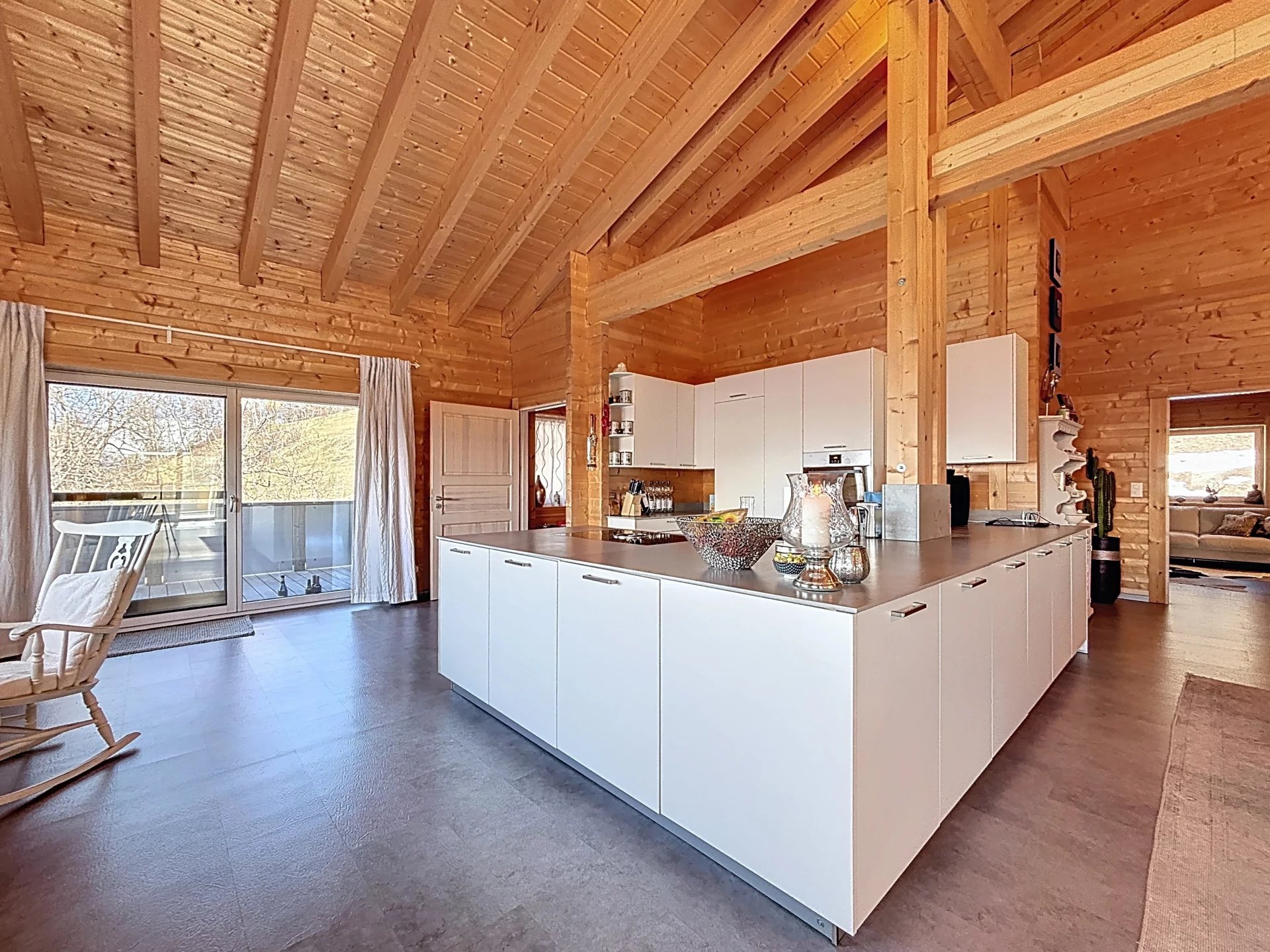 Luxueux et atypique chalet avec vue panoramique