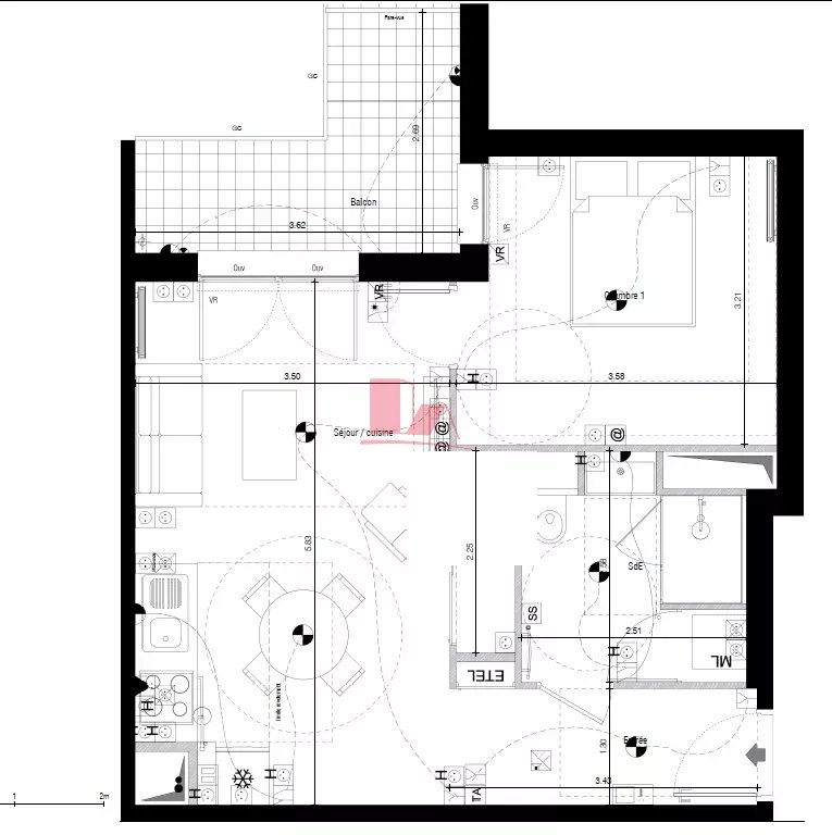 Sale Apartment Vanves