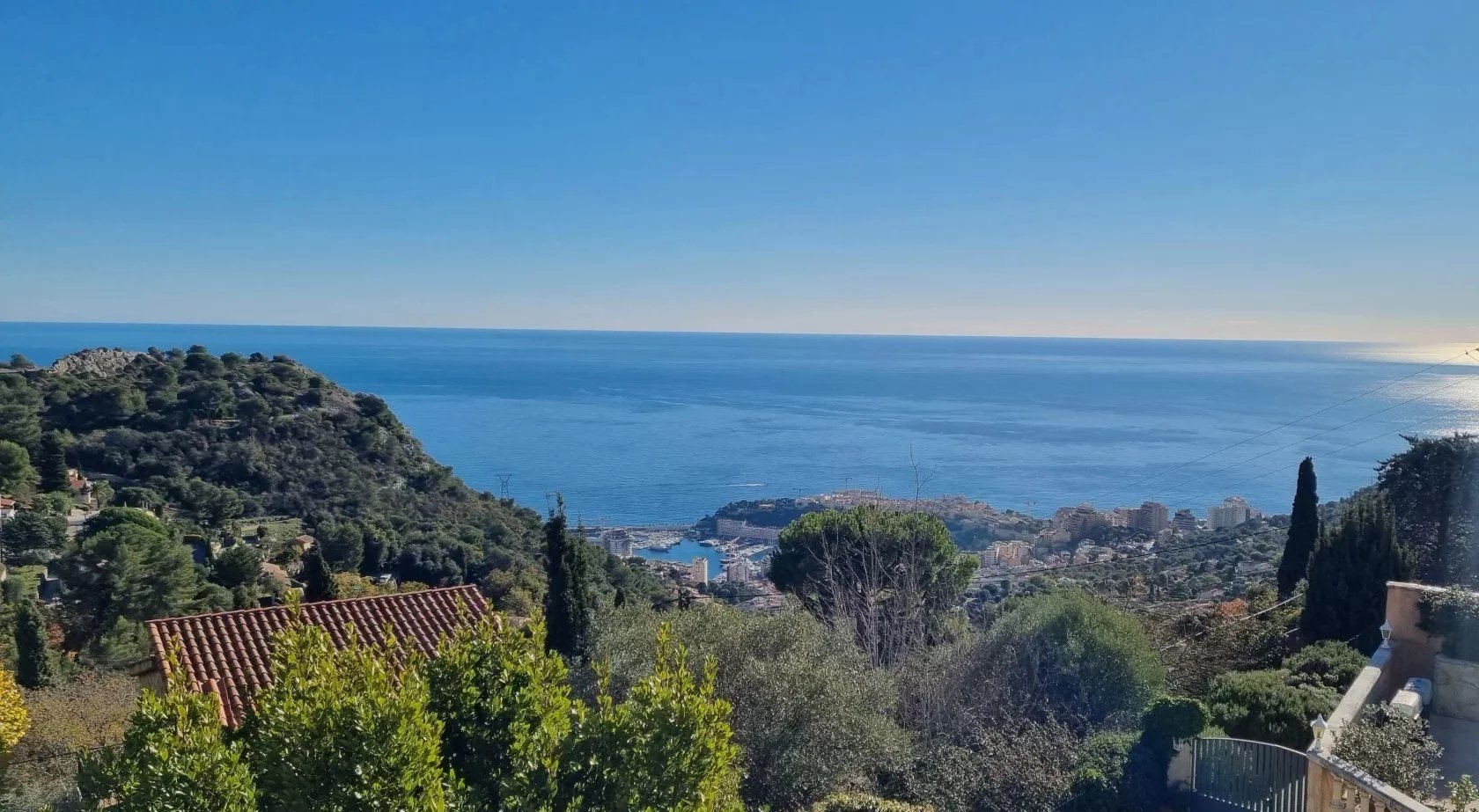 Villa la Turbie vista mare Moncao