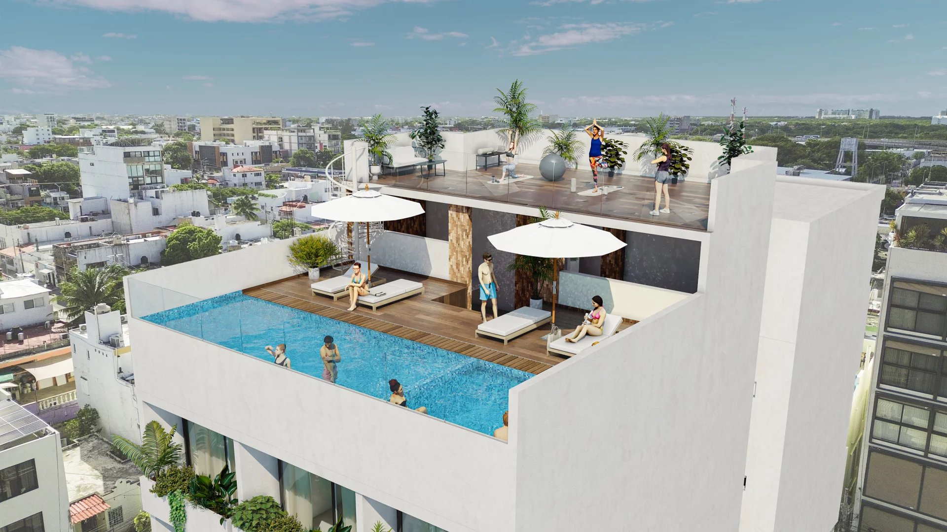 Venta departamento 3 recámaras Lock-off | Spa & Inversión llave en mano | Playa del Carmen - Zazil Ha