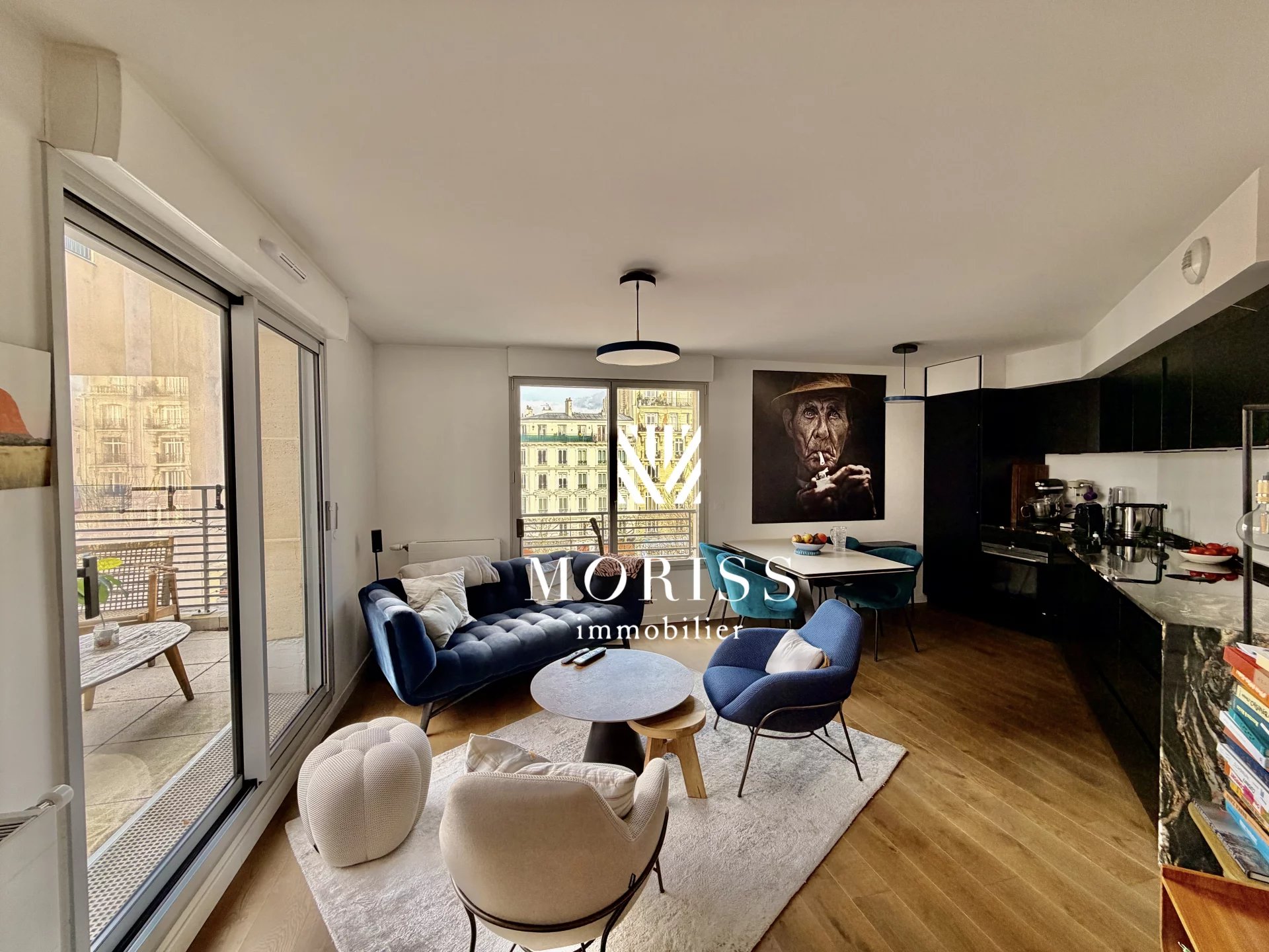 Saint-Mandé Appartement de 3 pièces de 70 m2 - Image 1