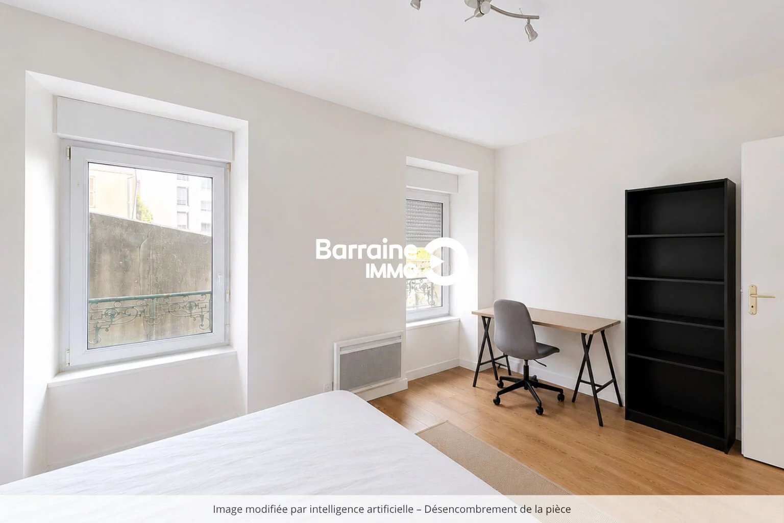 LOCATION BREST CENTRE-VILLE APPARTEMENT T3 MEUBLLE