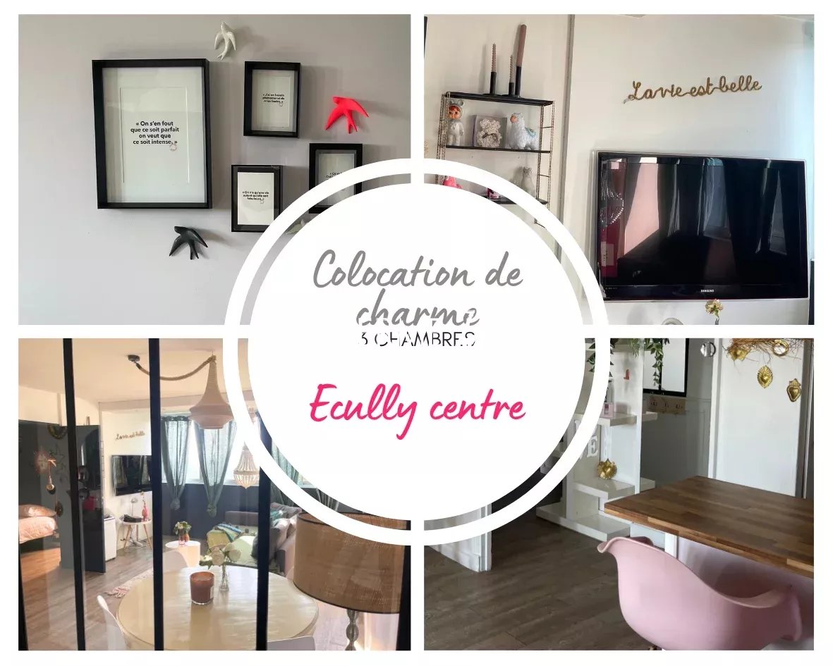 A VENDRE 3 chambres à louer dans  joli appartement