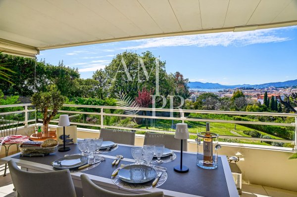 Cannes, Basse Californie – 3-room flat – Sea view — photo 2