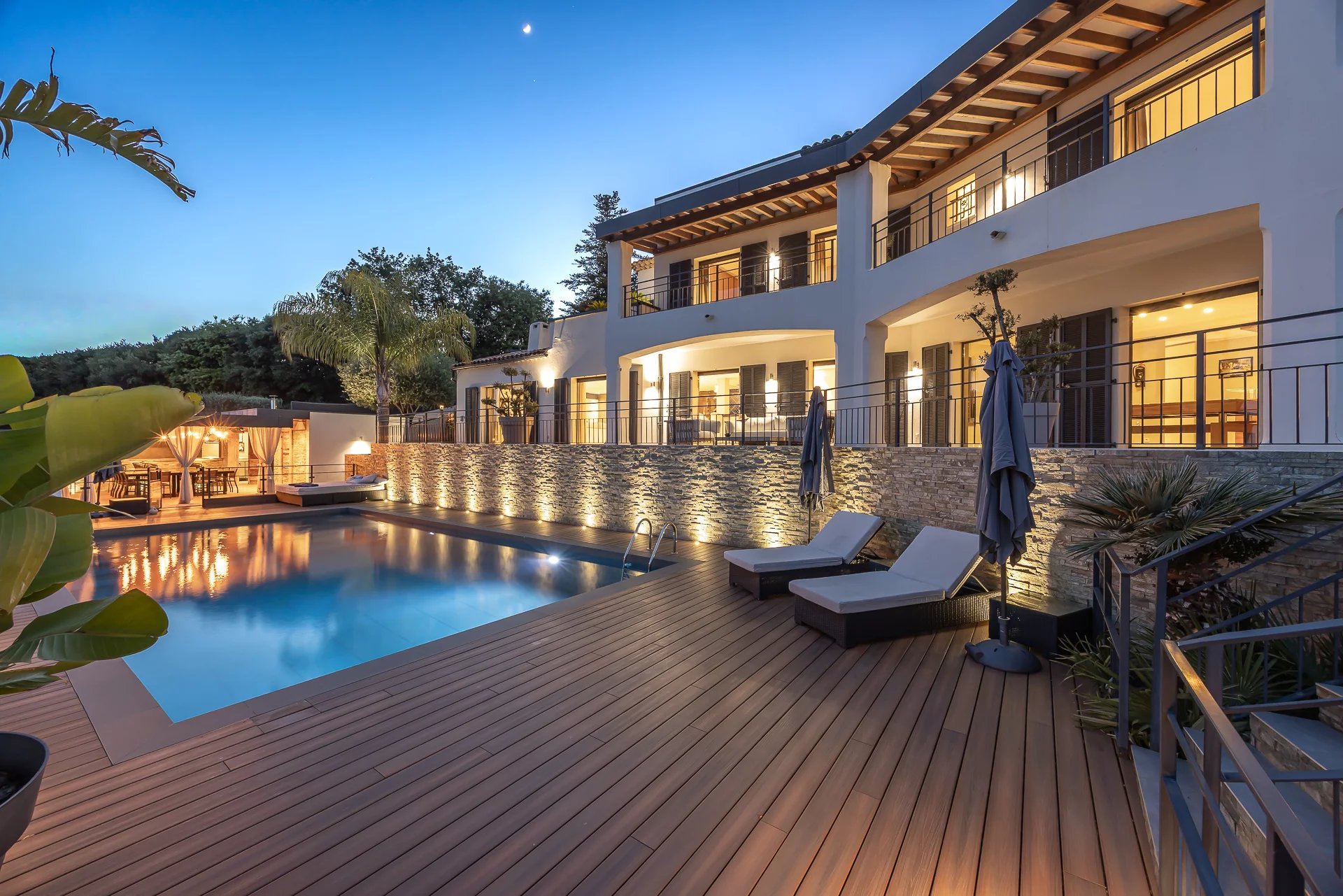 Gated estate and panoramical sea view