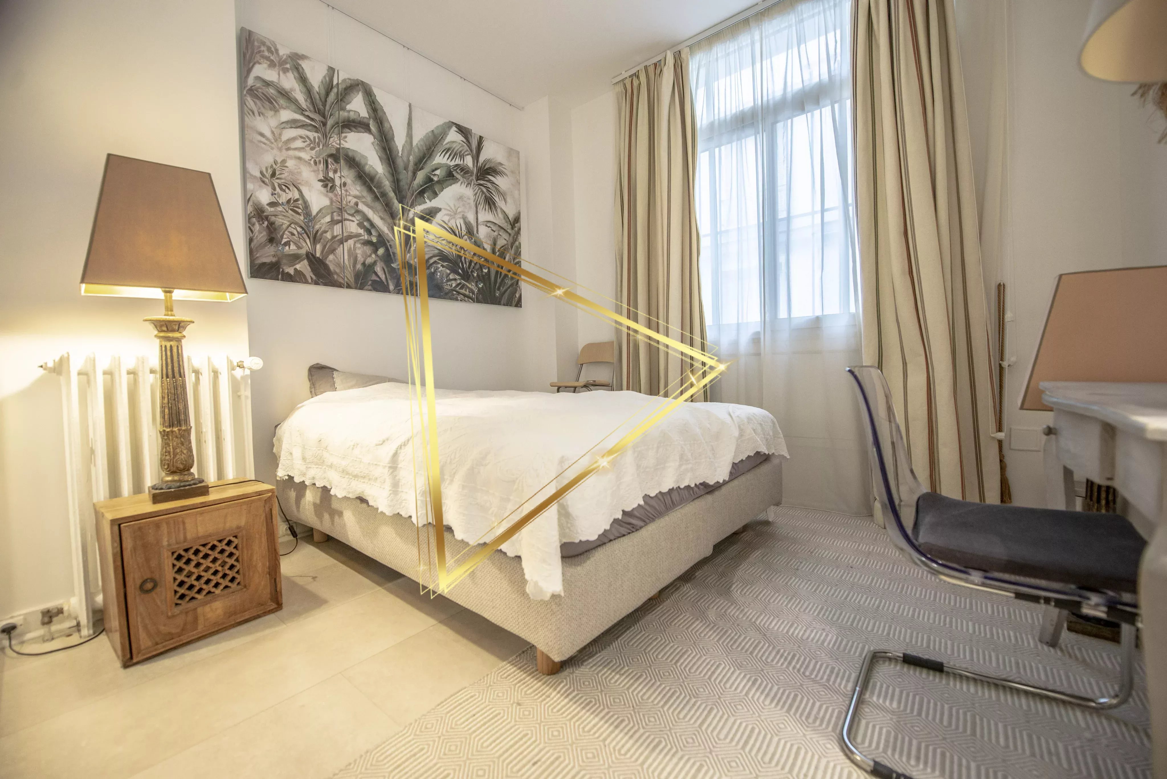 Appartement lumineux de 2 chambres à Auteuil, étage élevé !