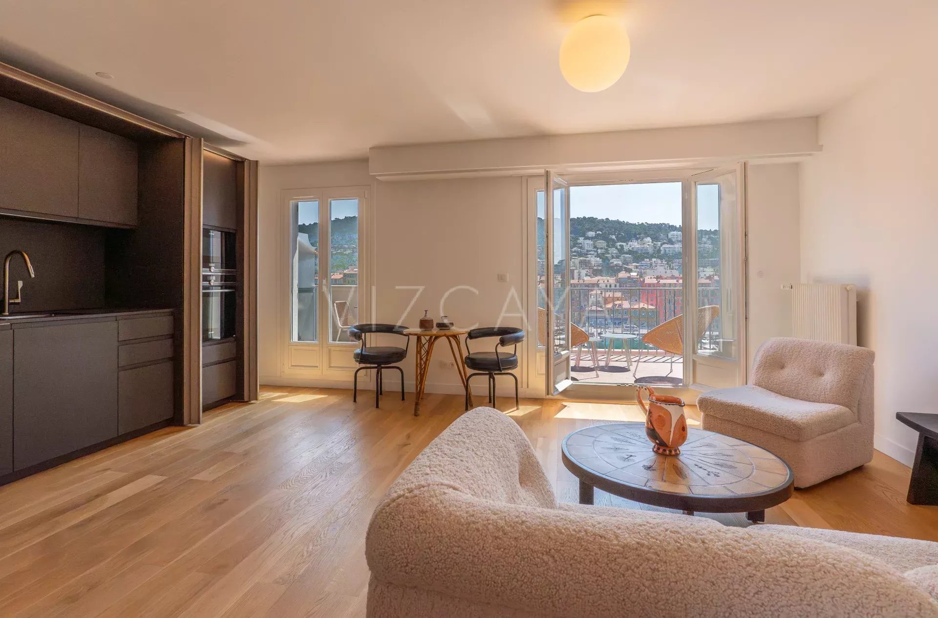 Port de Nice- Dernier étage - Vente 3 pièces - Terrasses - Vue mer