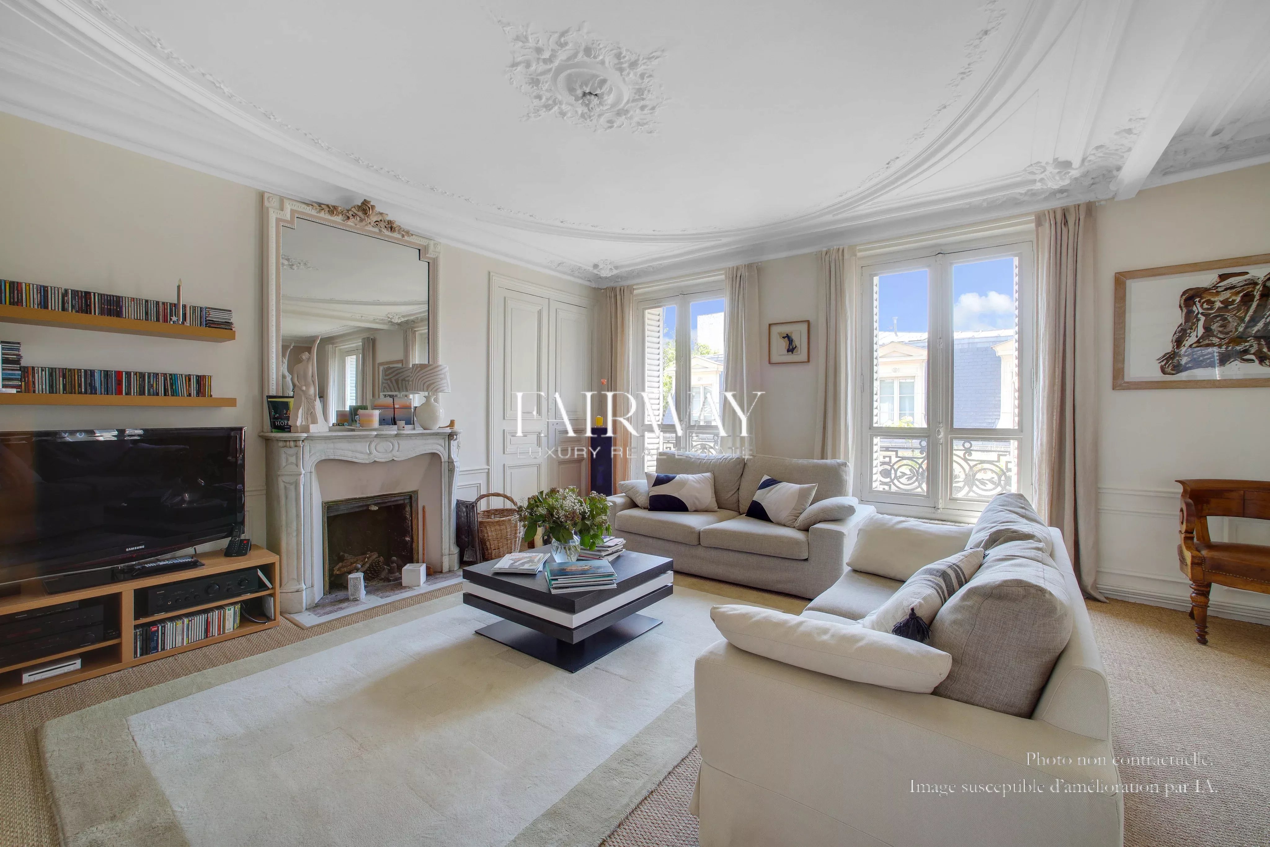 Paris 9e Trinité - Appartement haussmannien familial 3 chambres