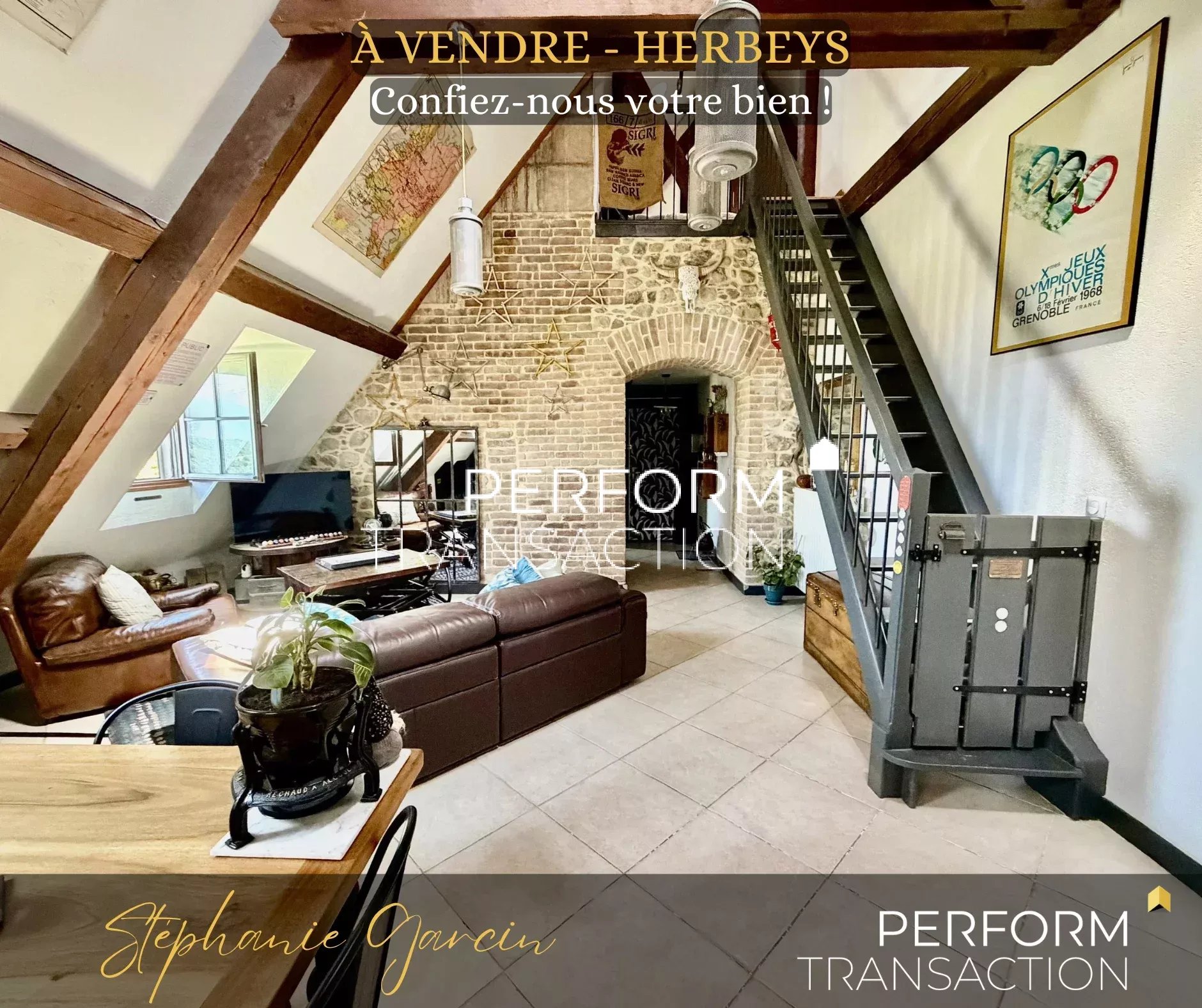 HERBEYS-T3 DUPLEX DANS LE CHATEAU
