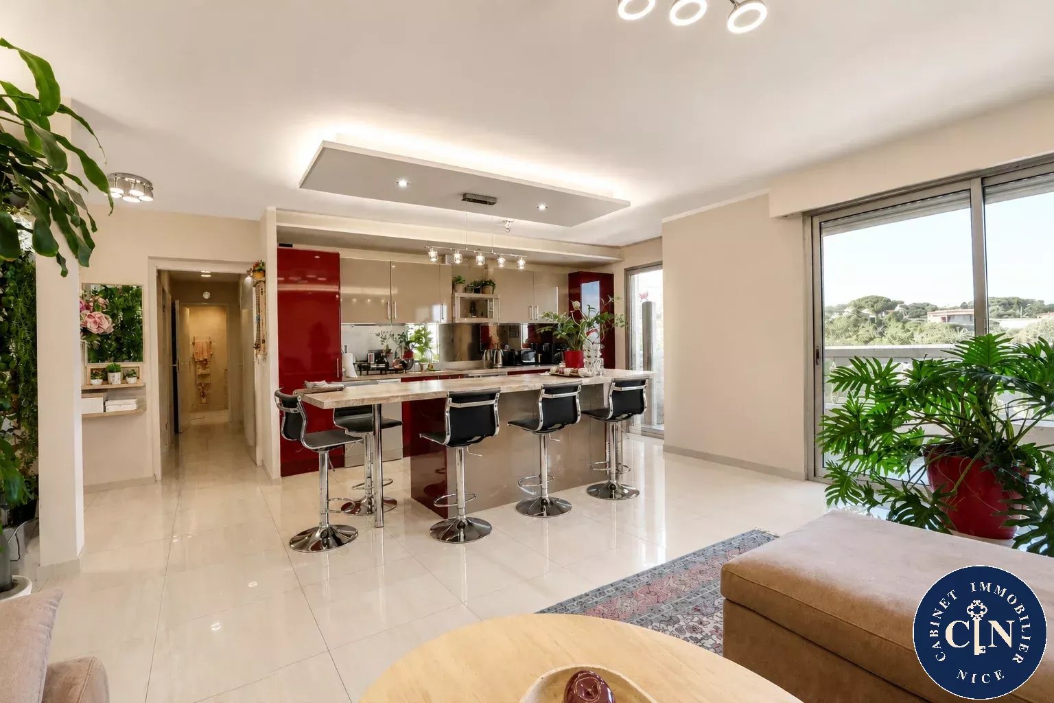 3 pièces 75 m² - STANDING Terrasse - Fabron — photo 6