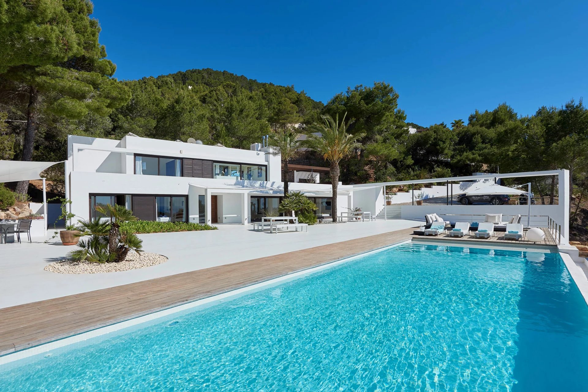 Ibiza - Location saisonnière - Maison - 8 Personnes - 4 Chambres - 4 Salles de bain - Piscine.
