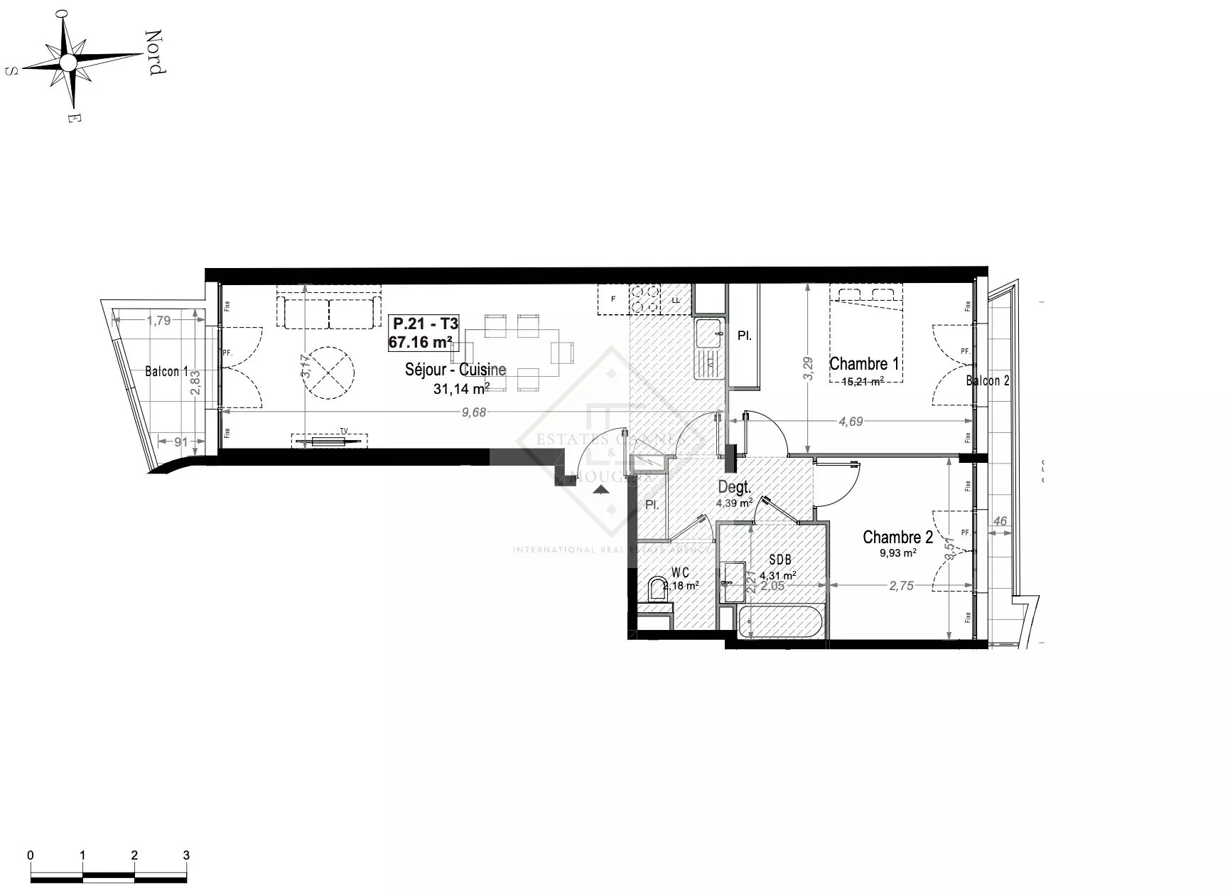 Juan-les-Pins – appartement neuf P3 ! — photo 3