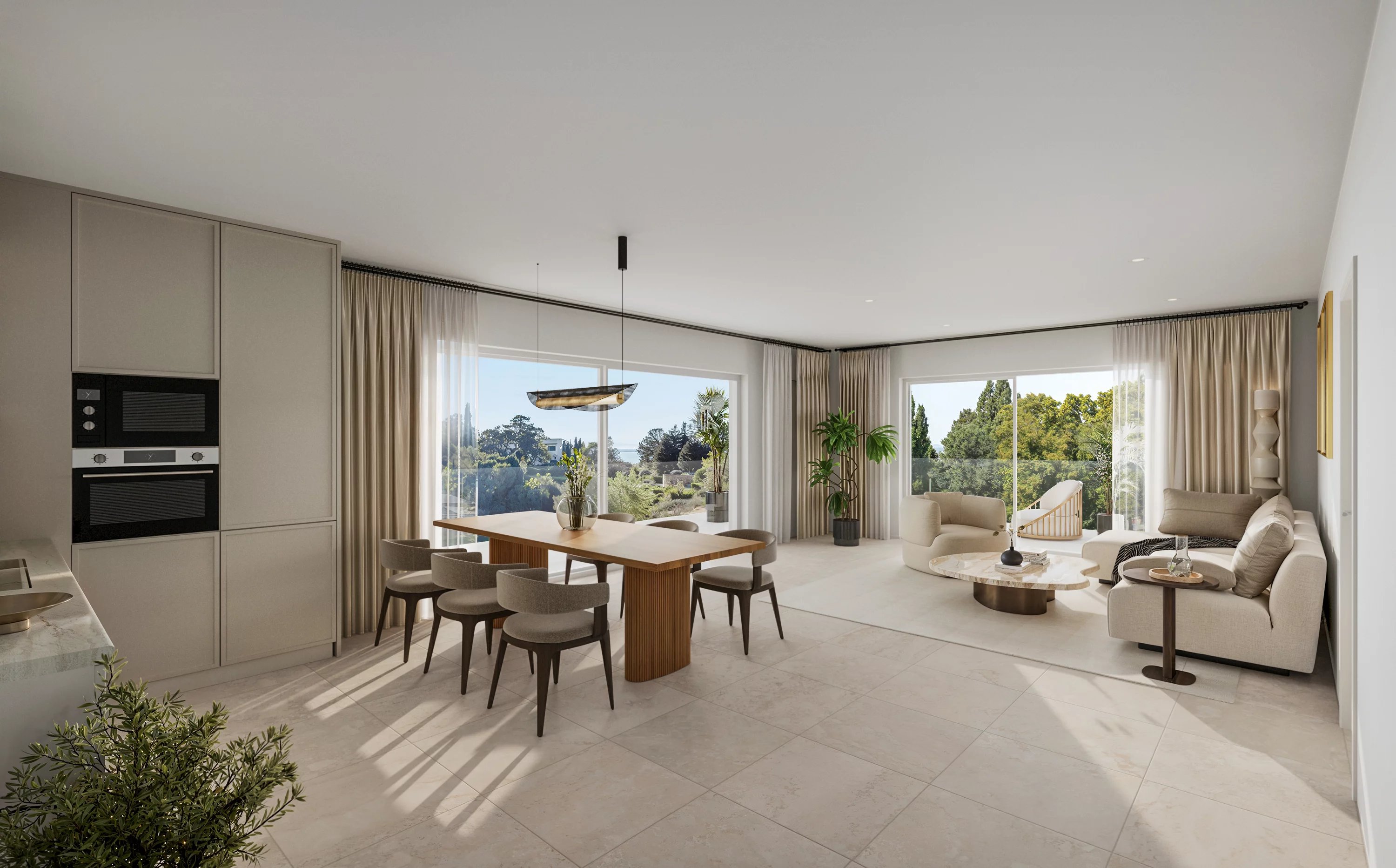 New Top-Floor Three-Bedroom Apartment (112 sqm) with 118 sqm of Outdoor Space – Croix des Gardes