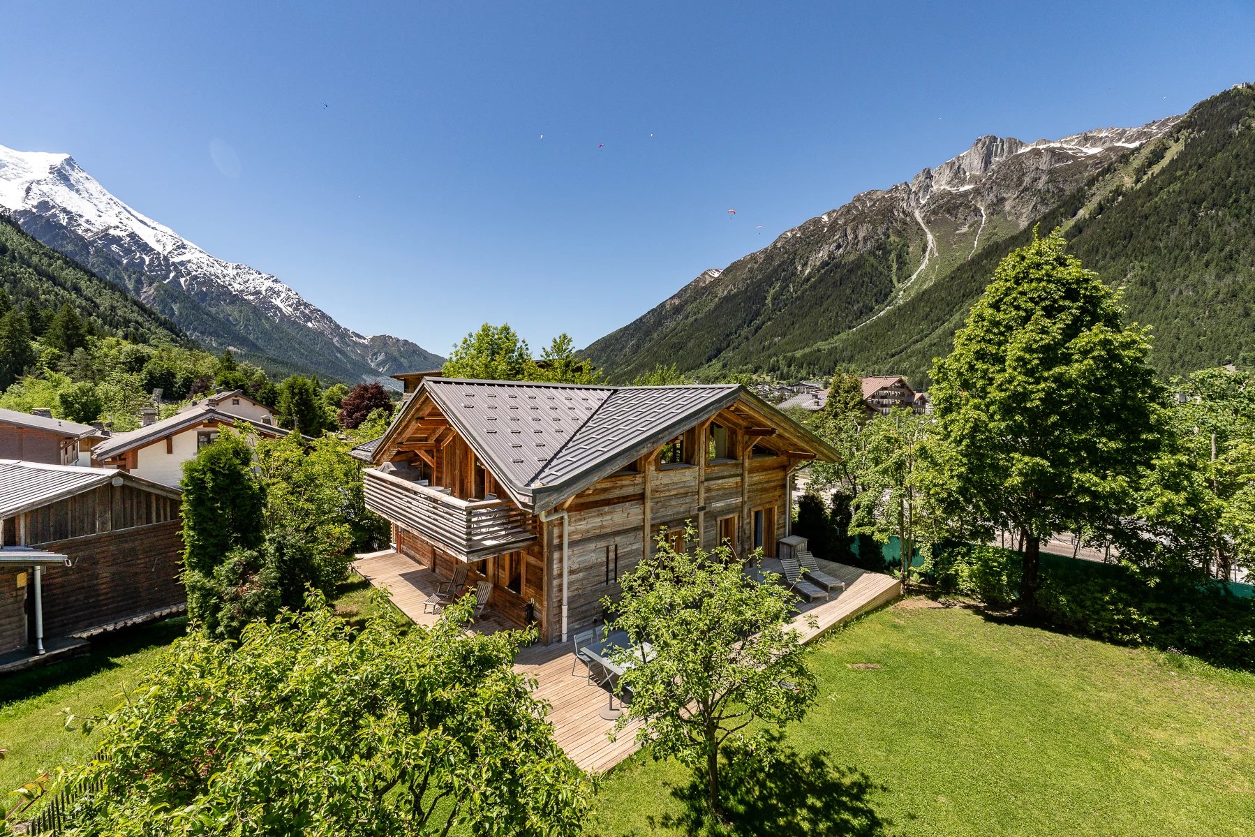Photo of CHAMONIX - A newly built 4-bedroom chalet at the foot of Les Planards ski area.