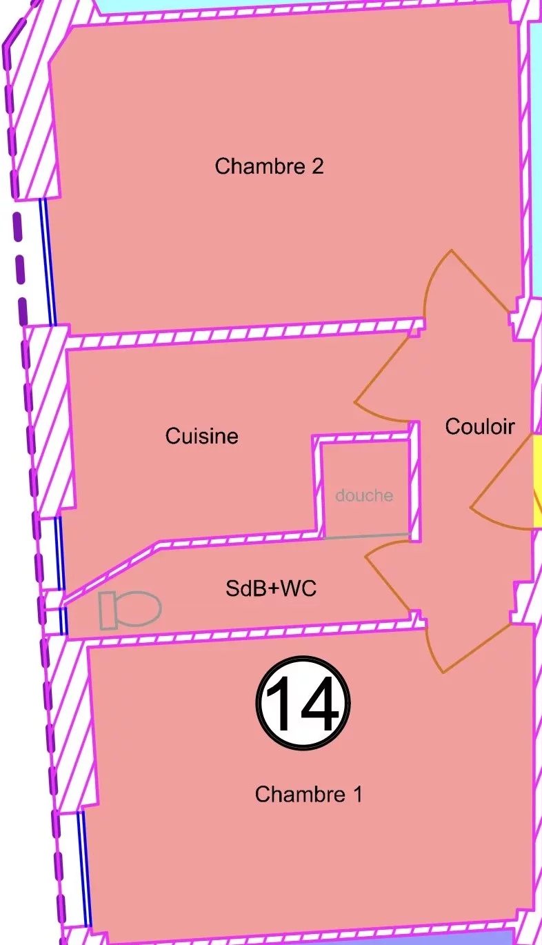 NICE CESSOLE - 2ROOM 37 M2 - SOLD RENTED