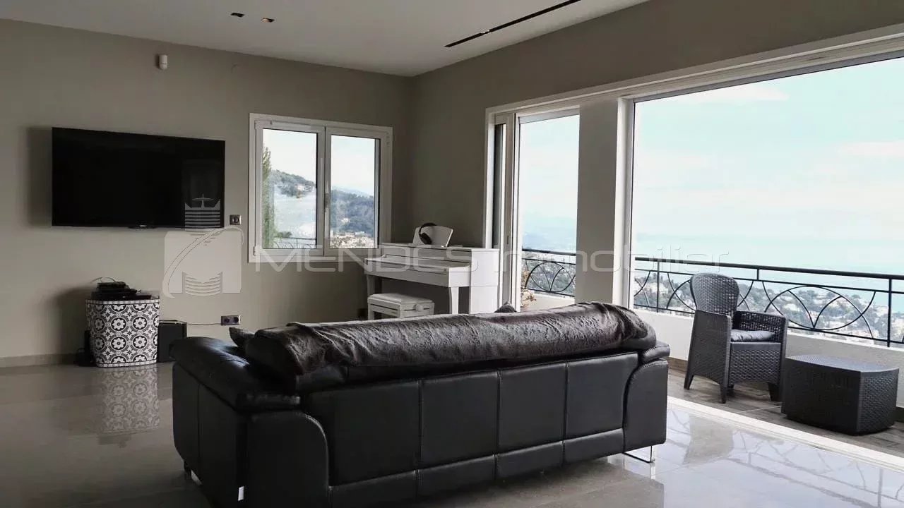 SPLENDIDE 4 PIECES PANORAMIQUE MER ROQUEBRUNE CAP MARTIN