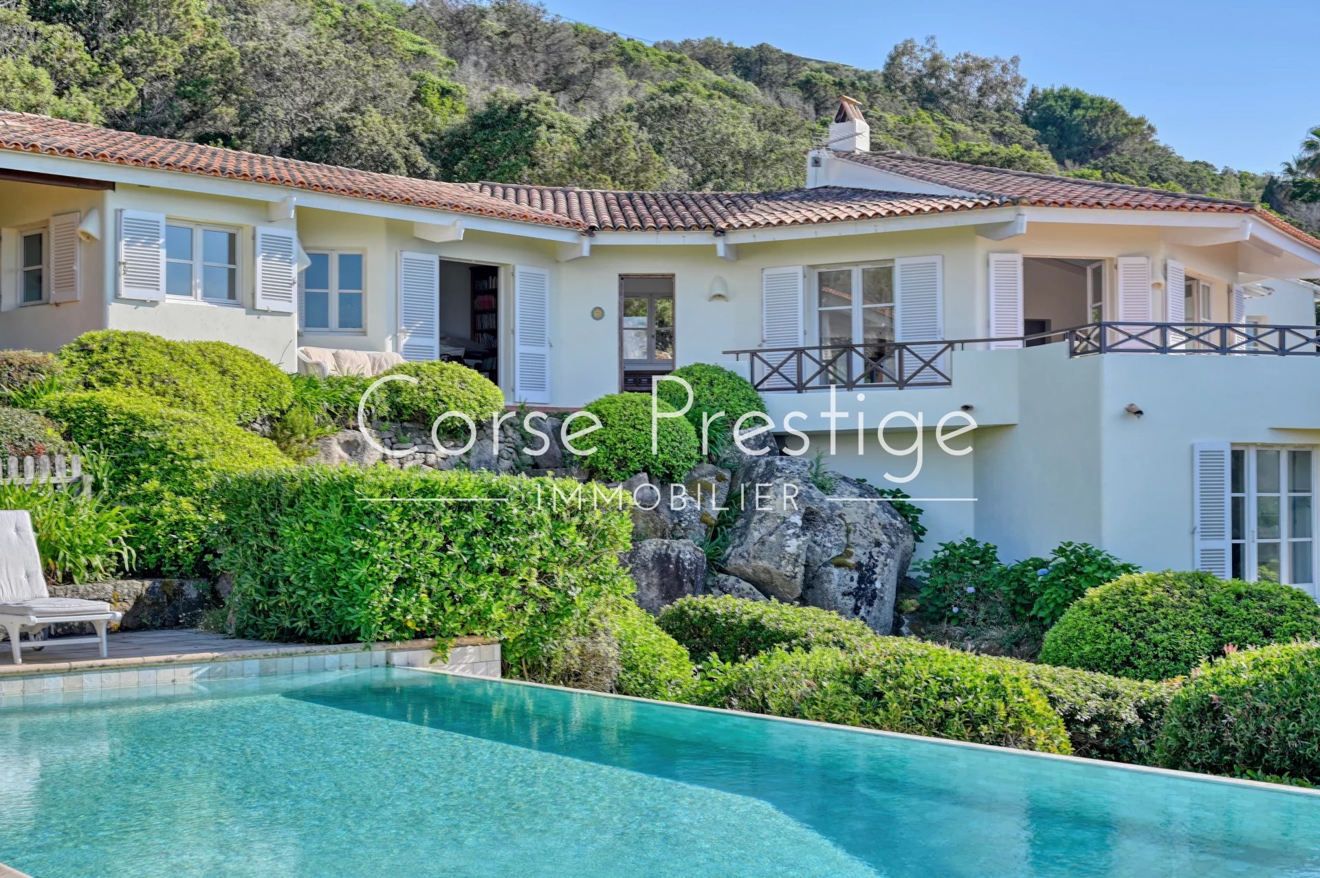 coastal property for sale - south shore of ajaccio - corsica image1
