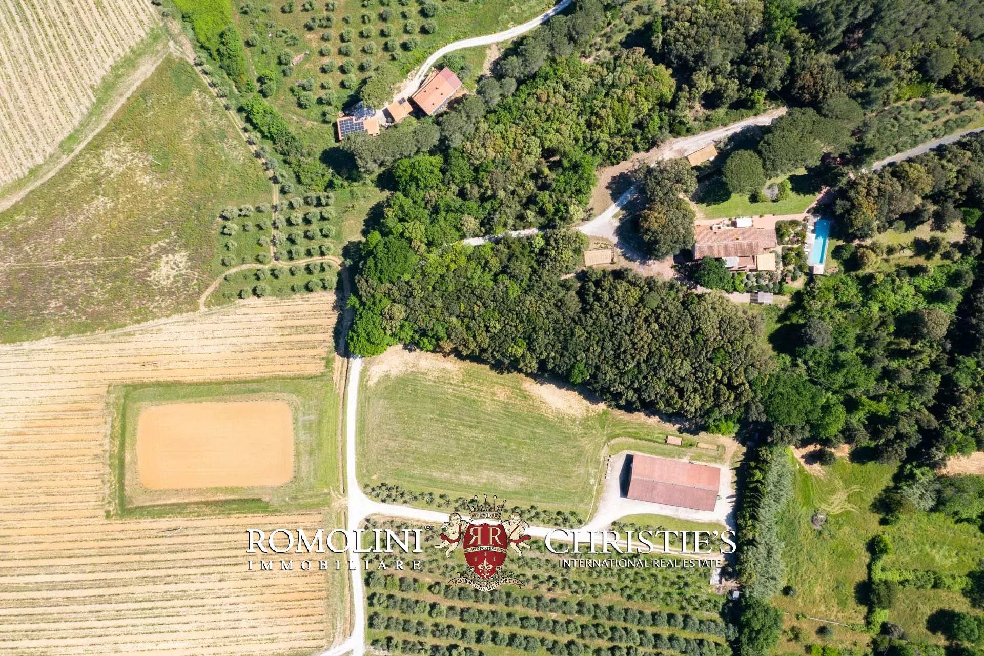 EQUESTRIAN SEA VIEW WINE ESTATE WITH VINEYARDS FOR SALE CLOSE TO BOLGHERI, TUSCANY