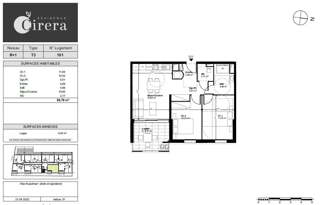 APT NEUF CERET CENTRE