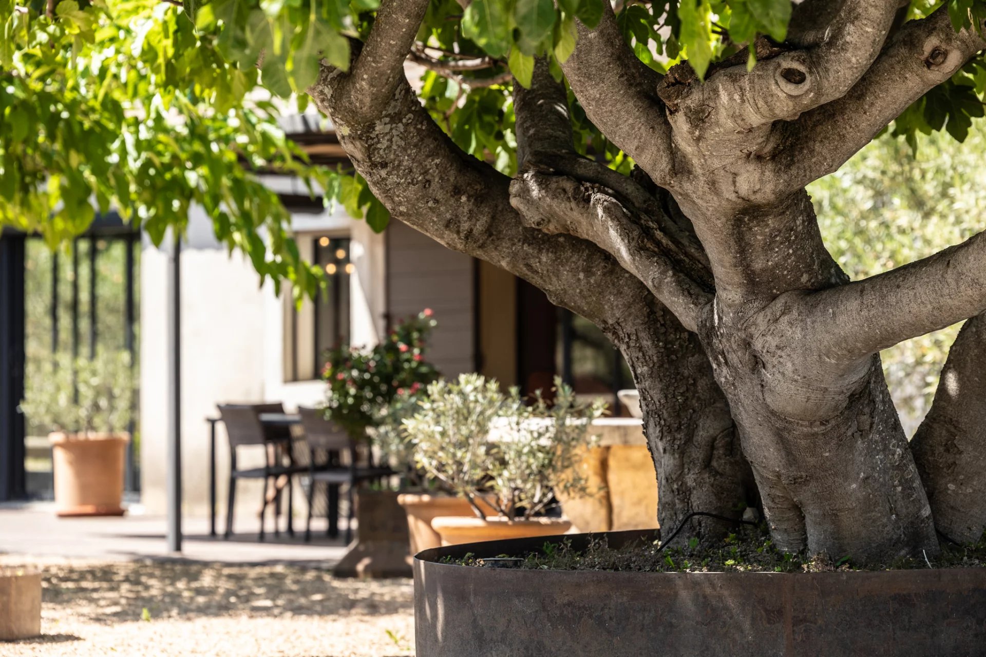 Oppède - Belle maison de hameau aux vues exceptionnelles et à deux pas des commerces