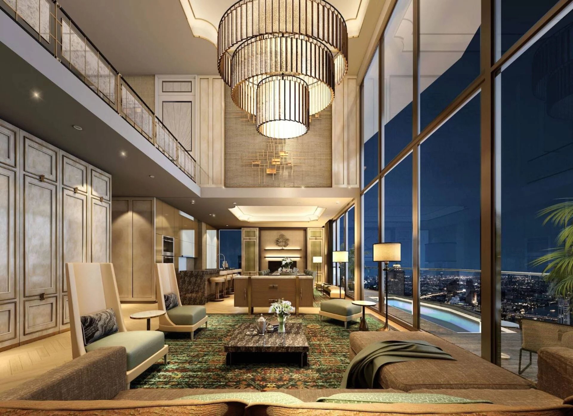 the residences at mandarin oriental, heritage penthouse image2