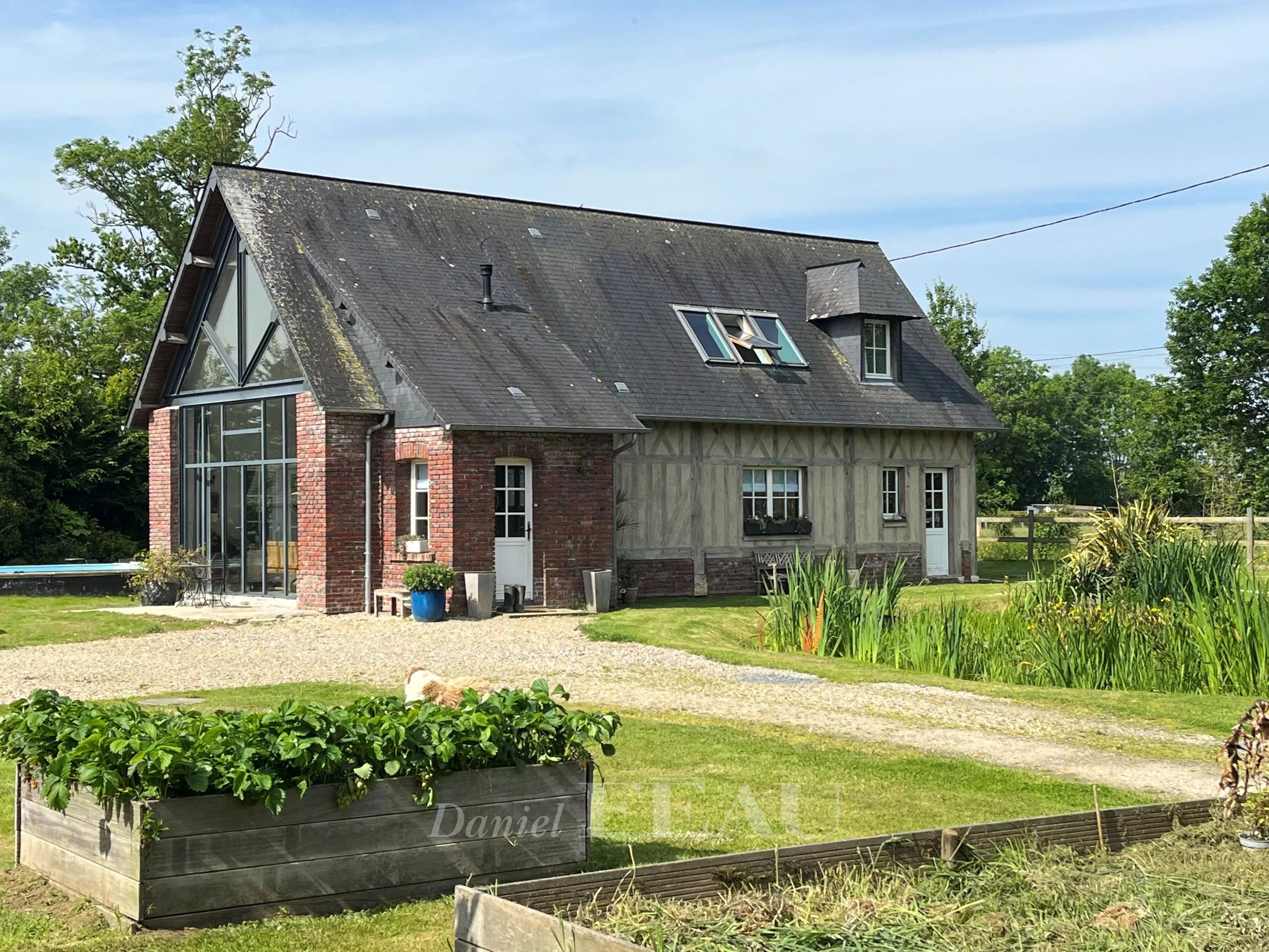 Normandie - Pays d'Auge - Charming Norman house - Swimming pool