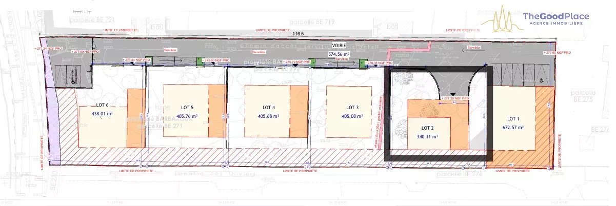Terrain constructible lotissement FUVEAU