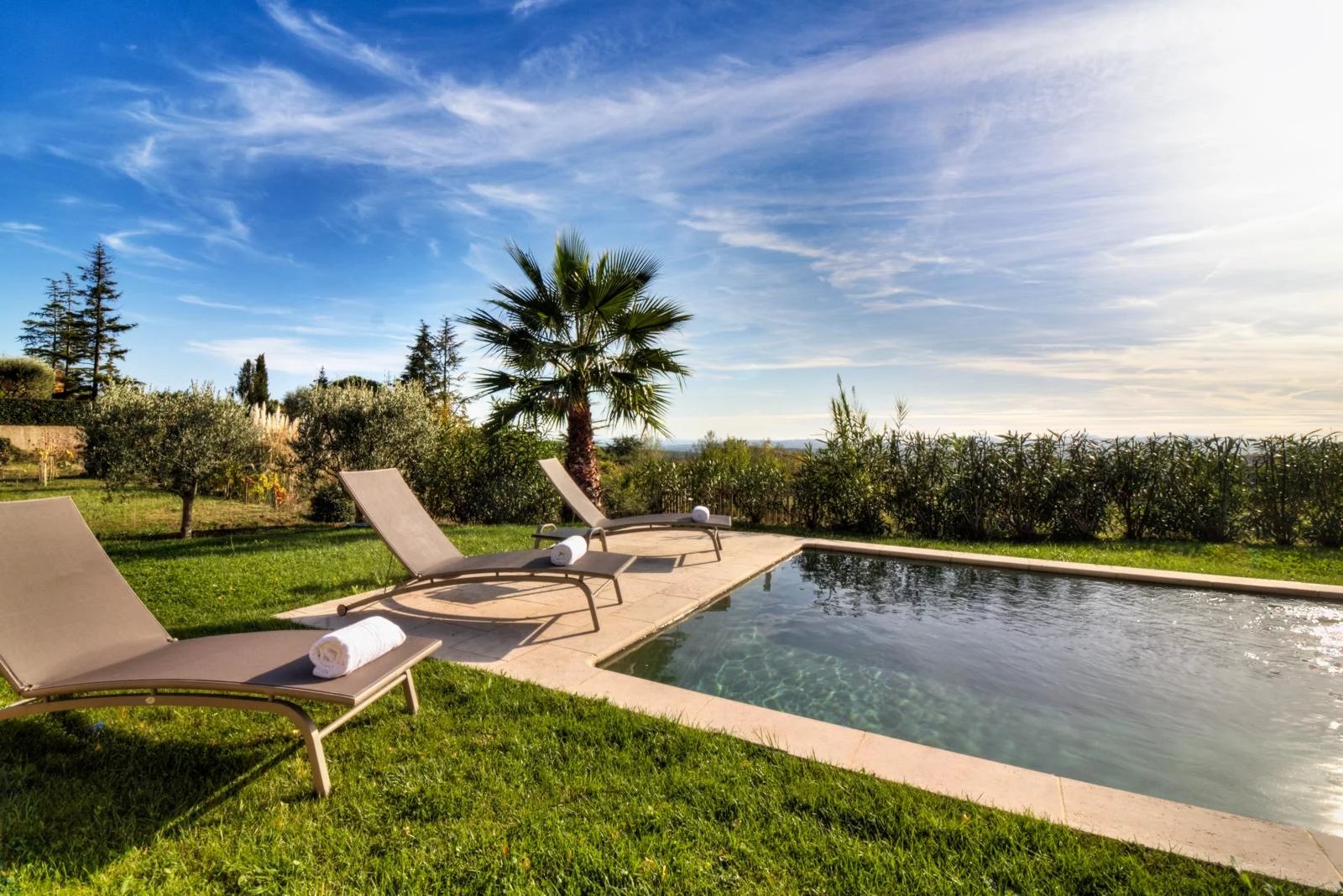 For rent - villa in Vence with 4 bedrooms