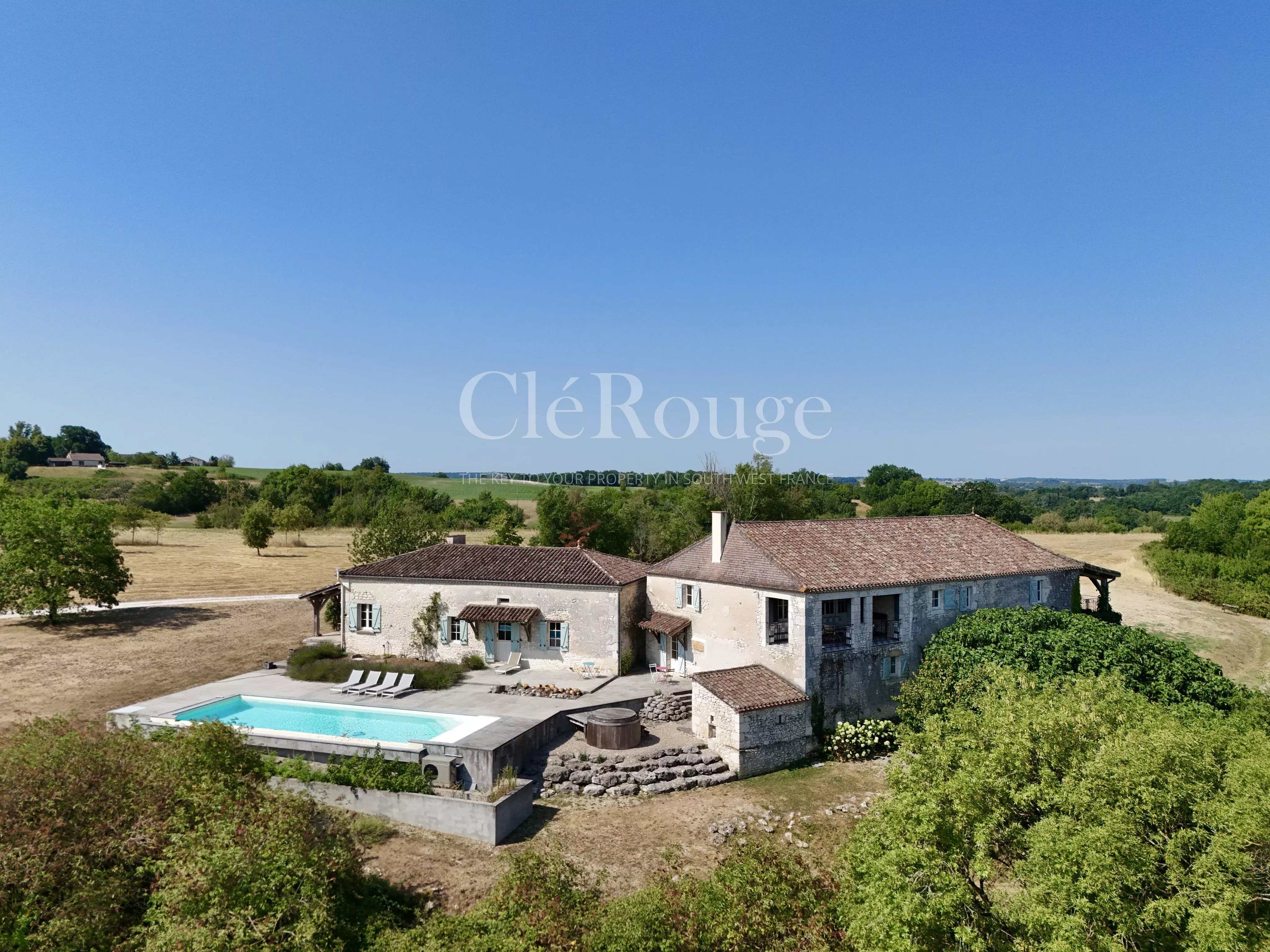 House in Pardaillan - view 1