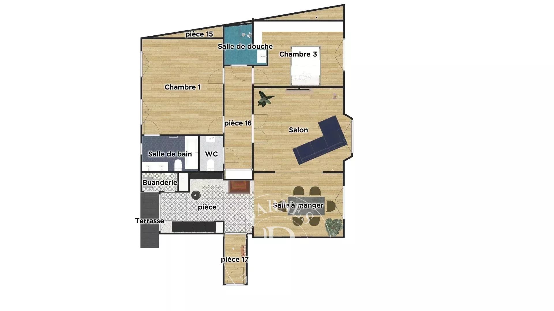 Luxueus Appartement met uitzicht - 2/3 slaapkamers gerenoveerd