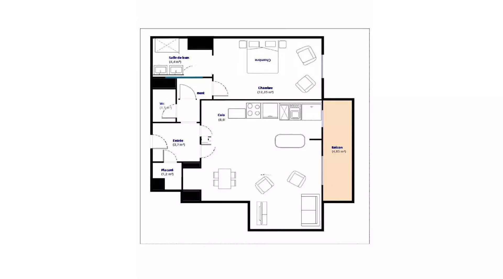 Verkoop Appartement - Nice Le Ray